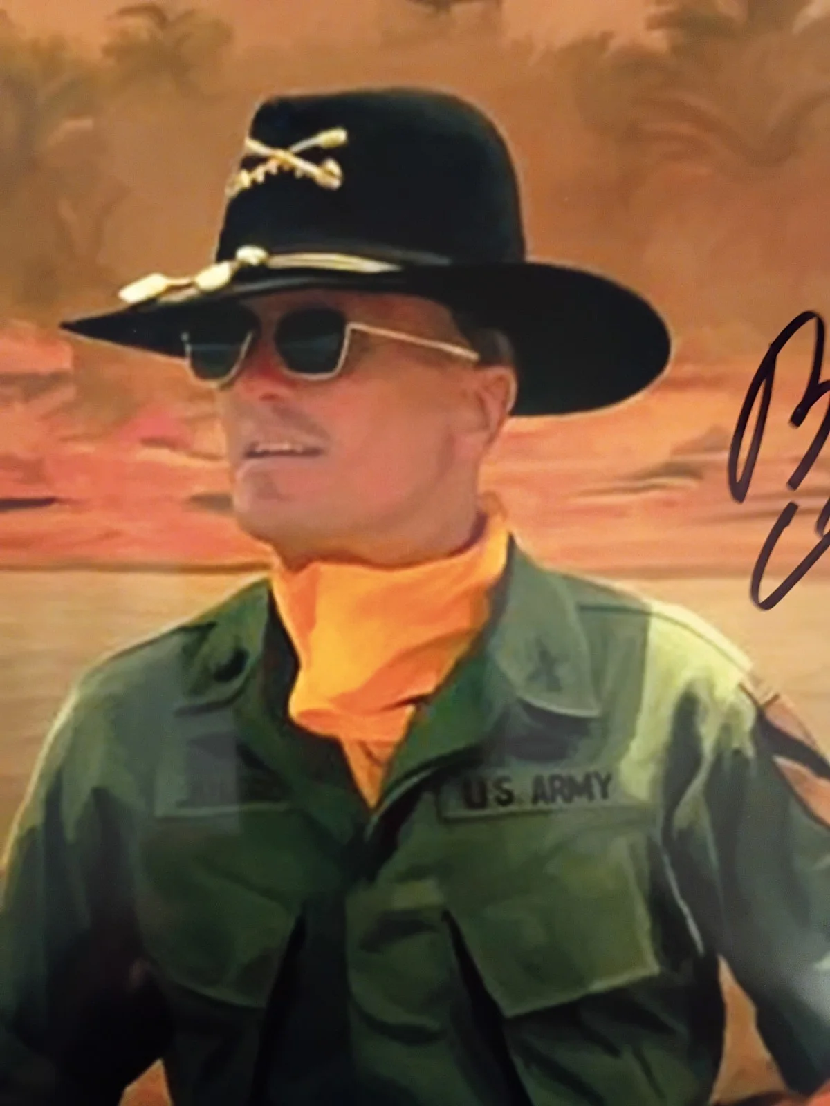 Robert Duvall — Robert Duvall Apocalypse Now Signed 8x10 COA W/ Matching Numbered Sticker, image 2