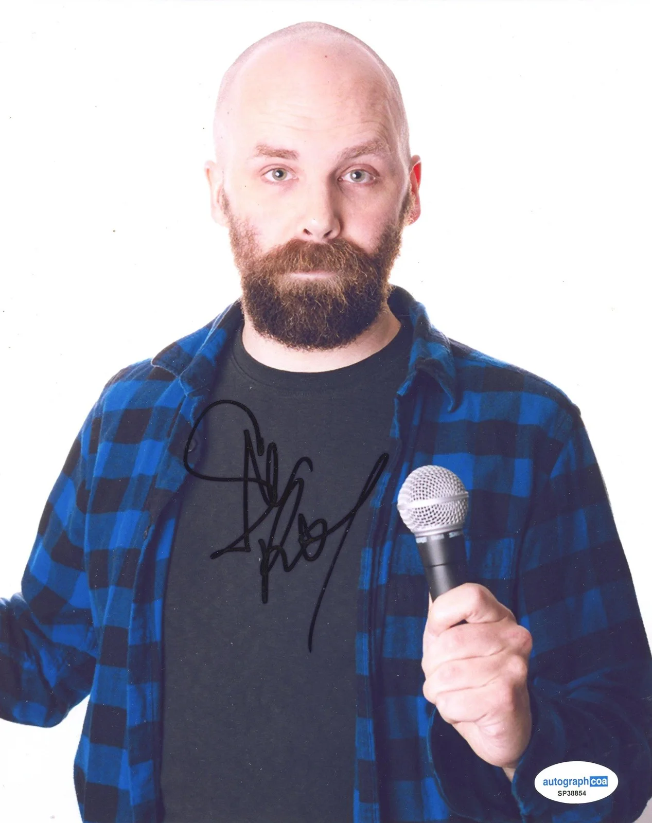 Sam Roberts — Sam Roberts "NotSam Wrestling" Podcast AUTOGRAPH Signed 8x10 Photo ACOA, изображение 2