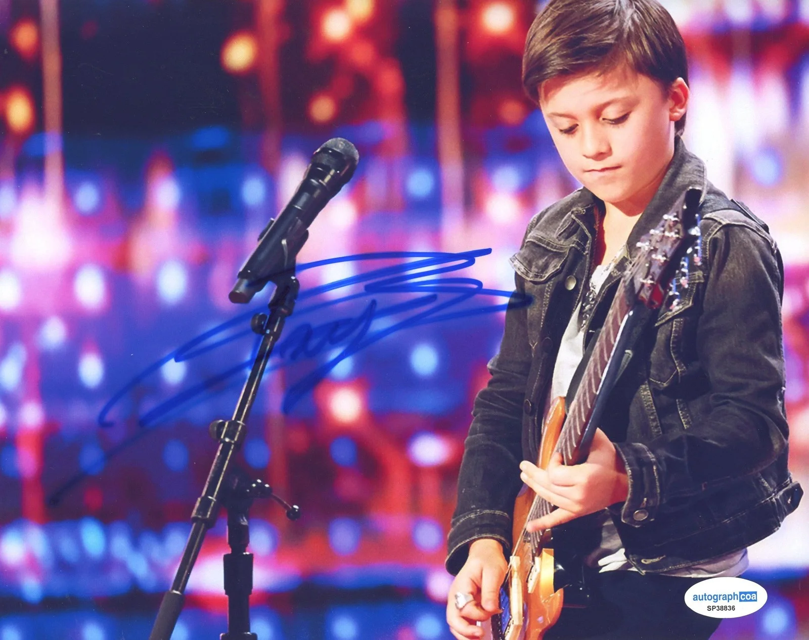 Bay Melnick Virgolino — Bay Melnick Virgolino "America's Got Talent" AUTOGRAPH Signed 8x10 Photo ACOA, изображение 2