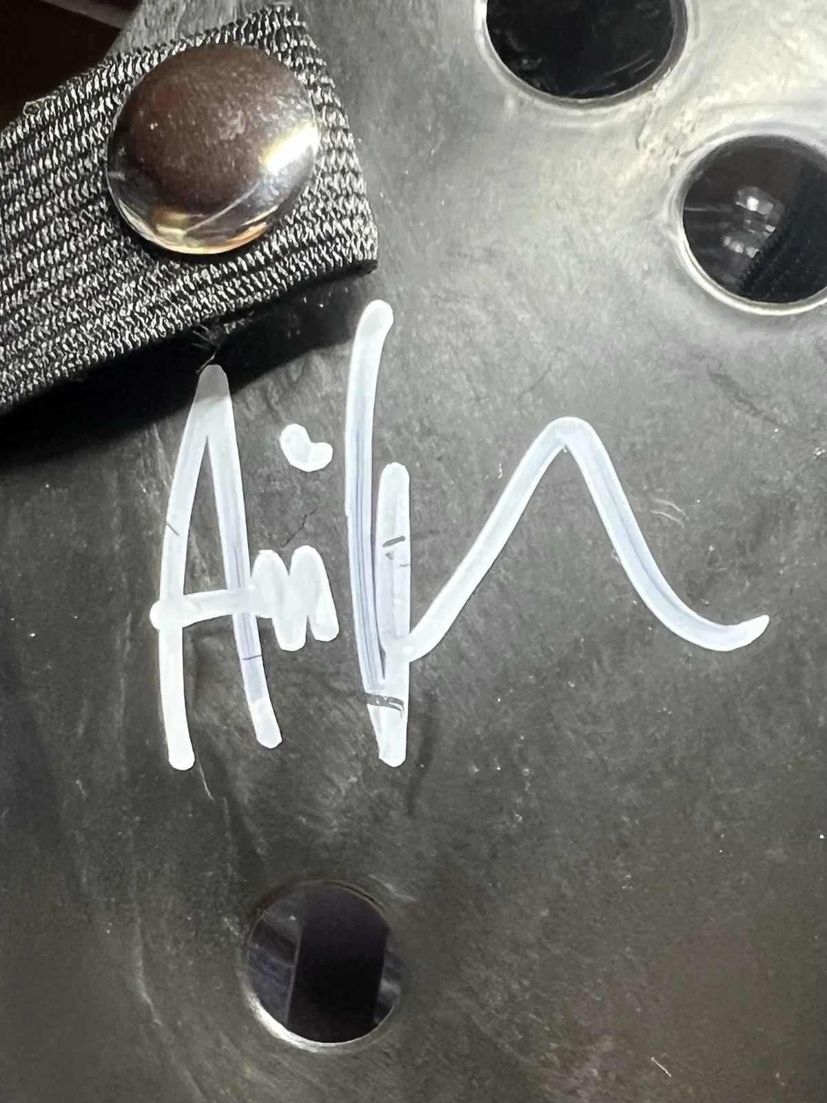 Ari Lehman — Ari Lehman Friday The 13th Jason 1 Signed Jason Mask Run Faster Beckett Witness, изображение 2