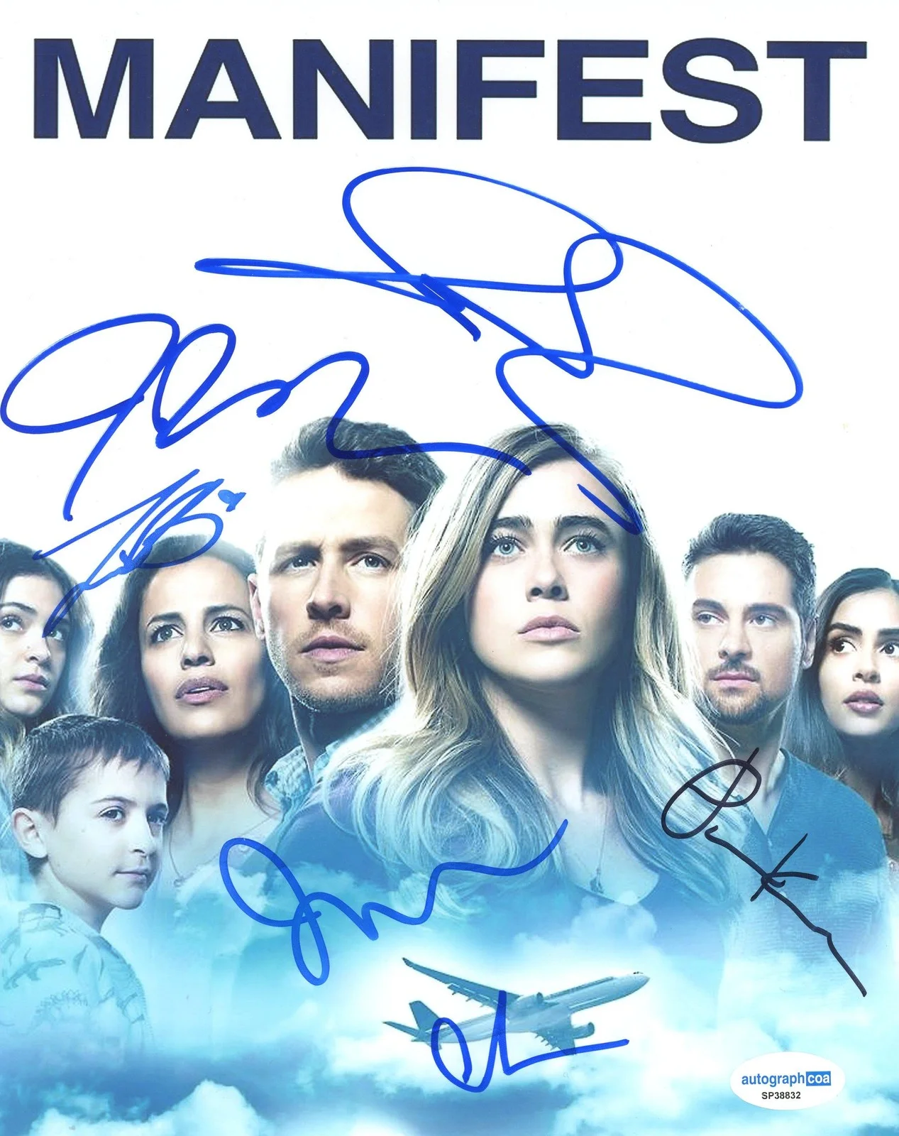 Jack Messina, more — "Manifest" Cast AUTOGRAPHS Signed 8x10 Photo - Josh Dallas, Melissa Roxburgh +4, image 2
