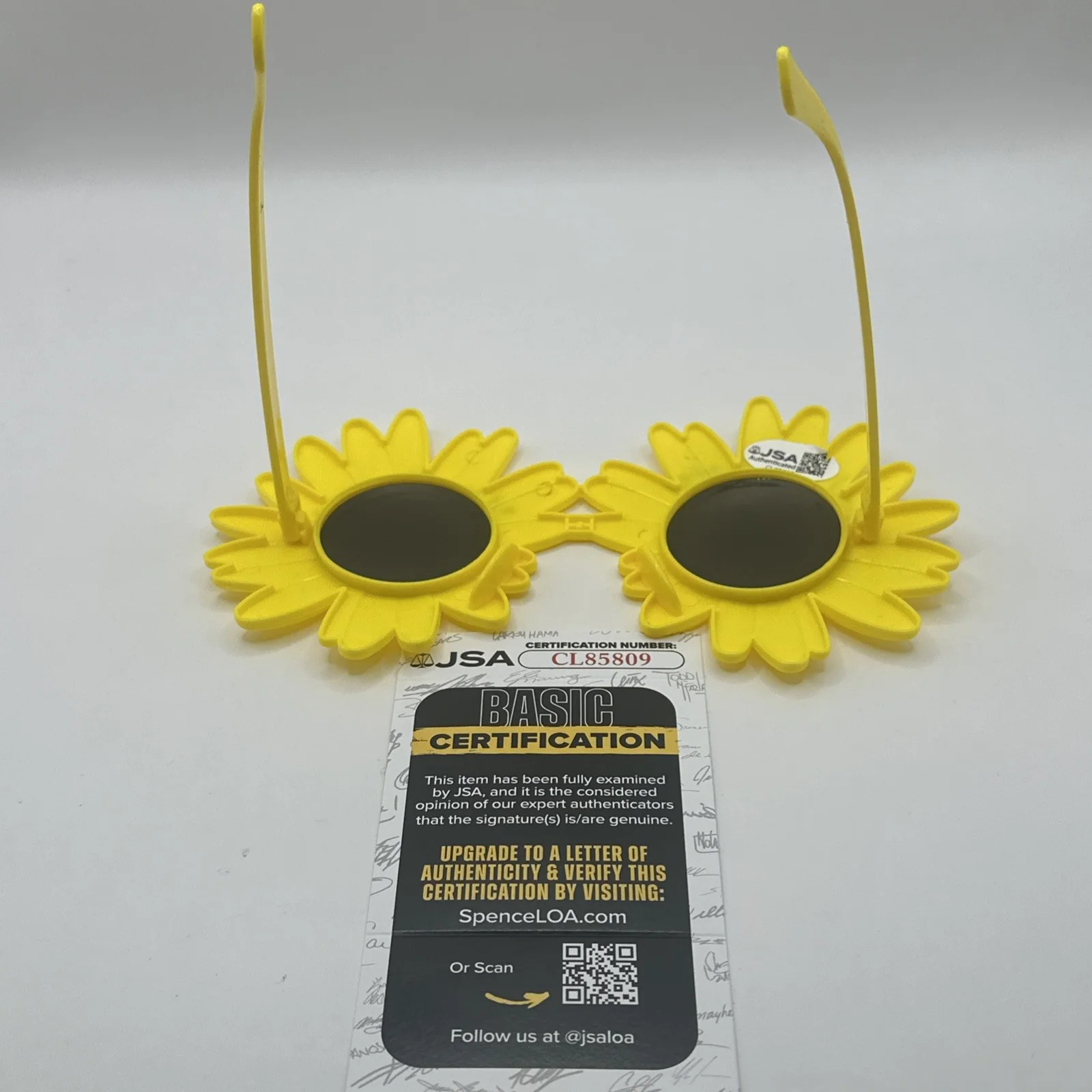 David Howard Thornton — Terrifier 2 Art The Clown Signed Sunflower Glasses David Howard Thornton JSA/CGC, изображение 5