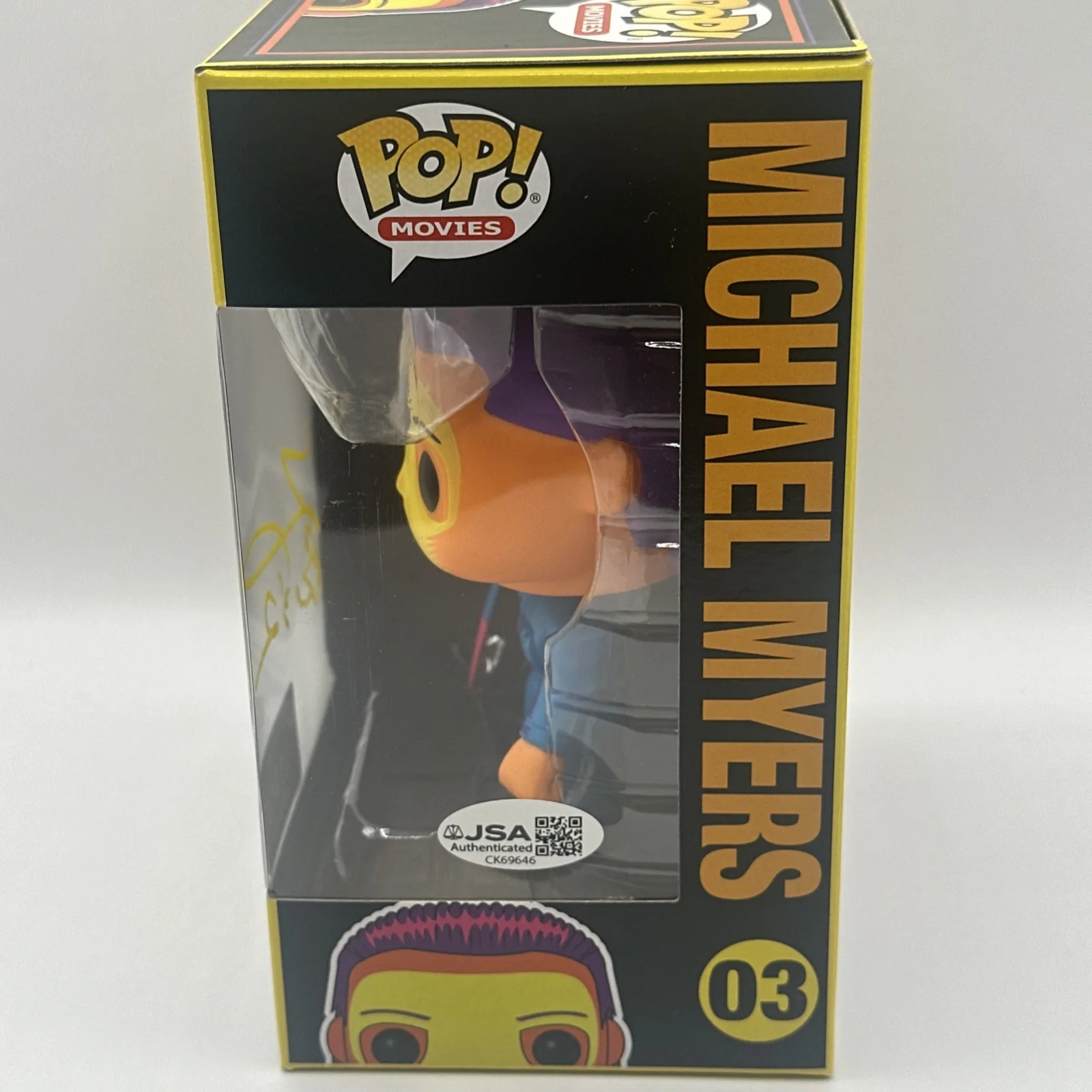 Tyler Mane — Tyler Mane Signed Funko Pop Halloween Michael Myers Rob Zombie 1-2 JSA, изображение 3