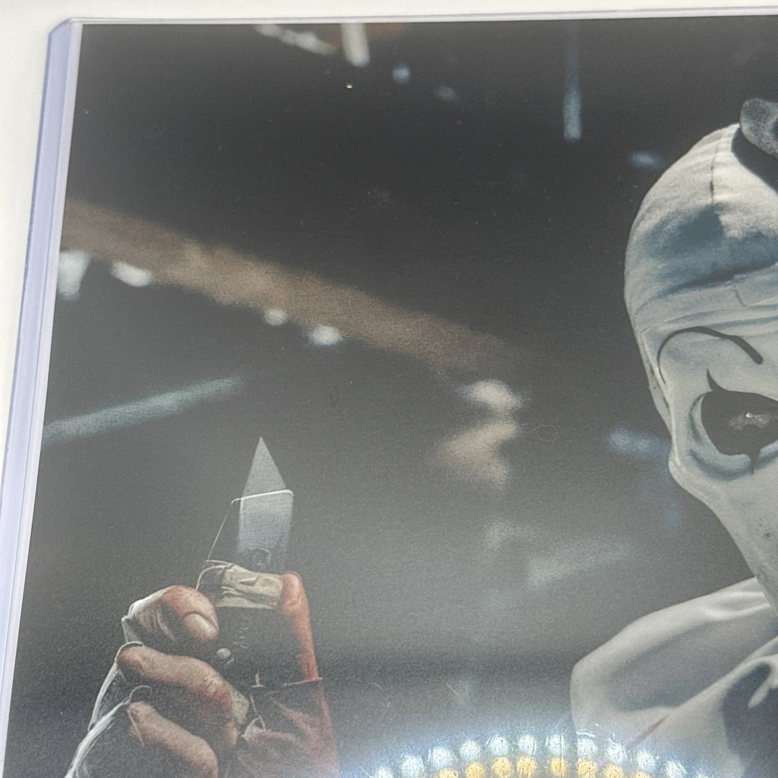 David Howard Thornton — David Howard Thornton Signed Autographed Art the Clown Terrifier 8x10 JSA/CGC, изображение 3