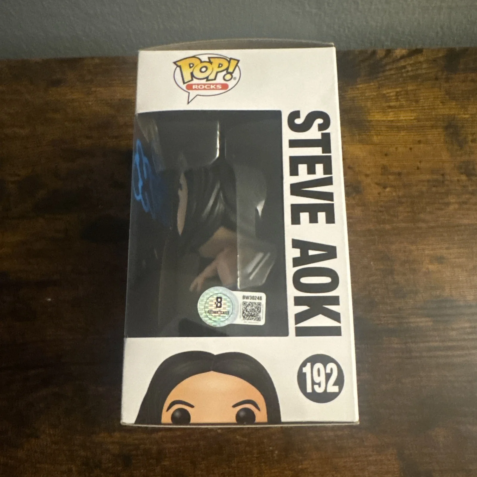 Steve Aoki Signed Funko Pop 192 Authentic Autograph Beckett Dj Coa, image 4