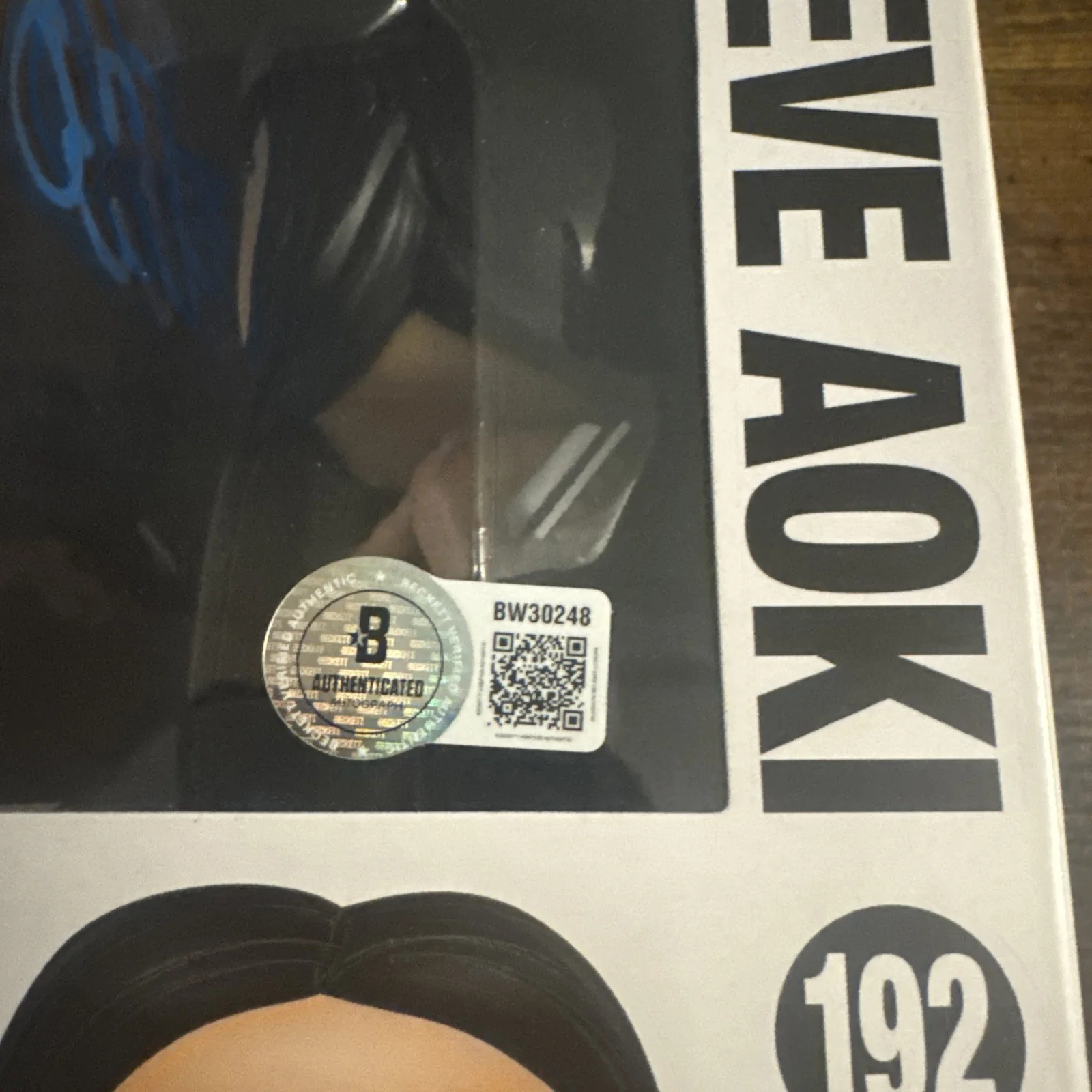 Steve Aoki Signed Funko Pop 192 Authentic Autograph Beckett Dj Coa, image 5