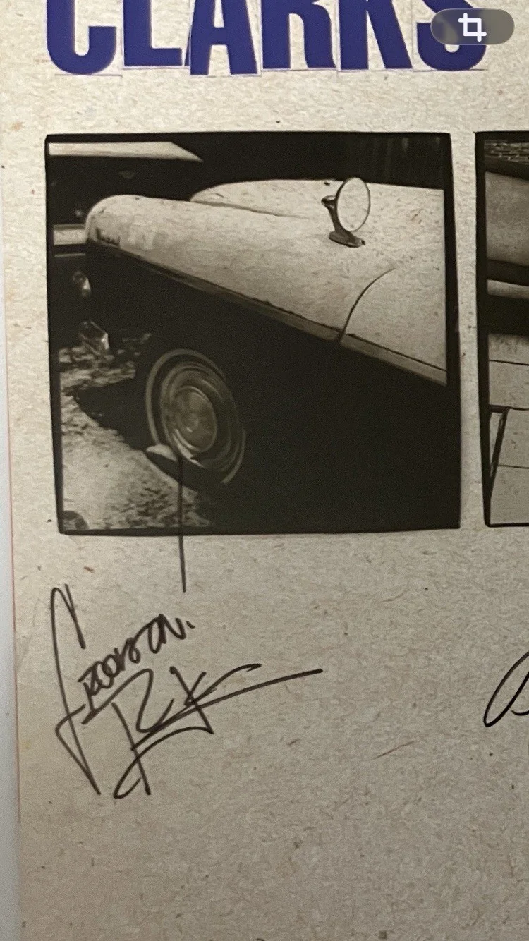 THE CLARKS SIGNED/AUTOGRAPHED PROMO FLAT WITH COA —-SOMEDAY MAYBE, изображение 3