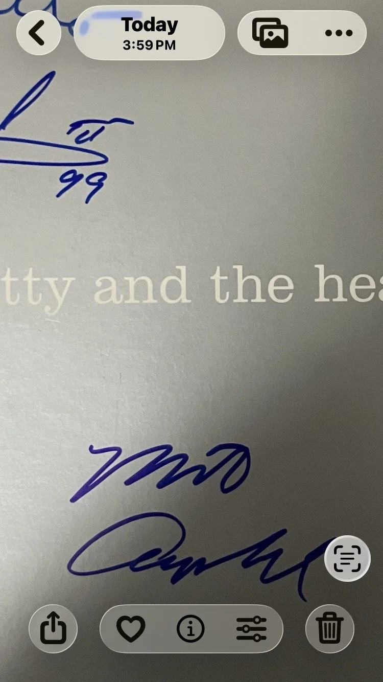 MIKE CAMPBELL SIGNED/ AUTOGRAPHED TOM PETTY AND THE HEARTBREAKERS PROMO FT W COA, image 2