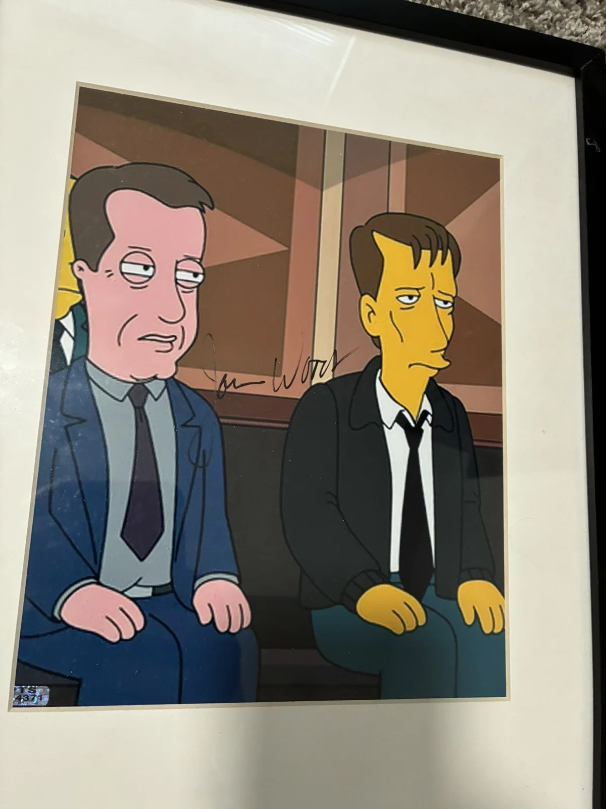 James Woods — James Woods Auto Family guy/ Simpsons COA