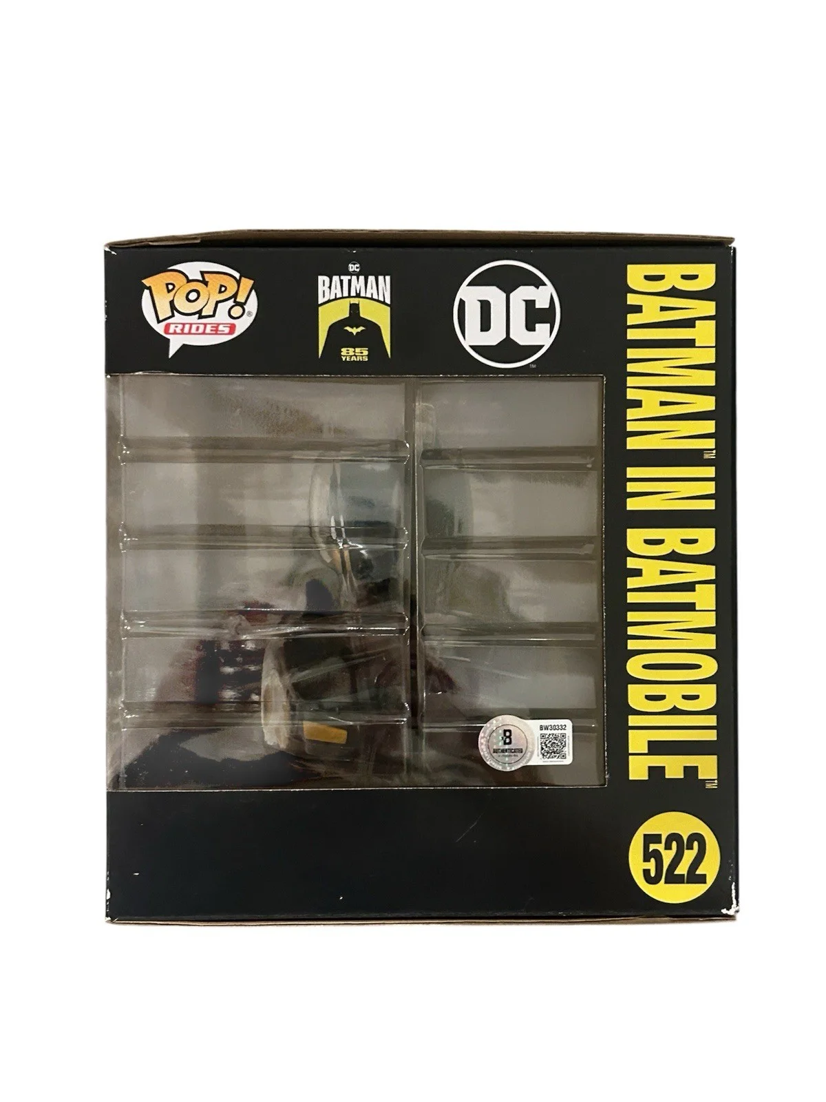 Christian Bale — Christian Bale Signed Batman Funko Pop 522 Autograph Beckett Authentic, image 2