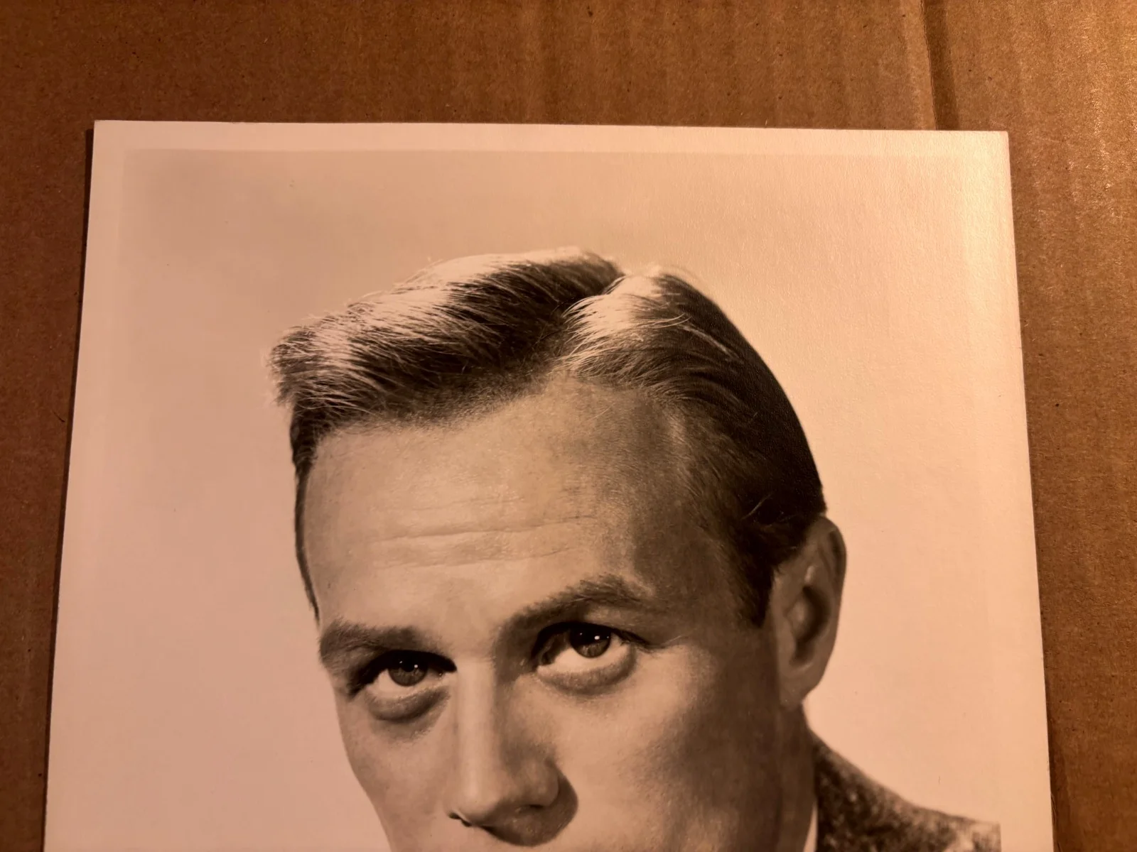 Richard Widmark Great Rare Very Early Autographed 8/10 Photo 40s Kiss Of Death, изображение 2