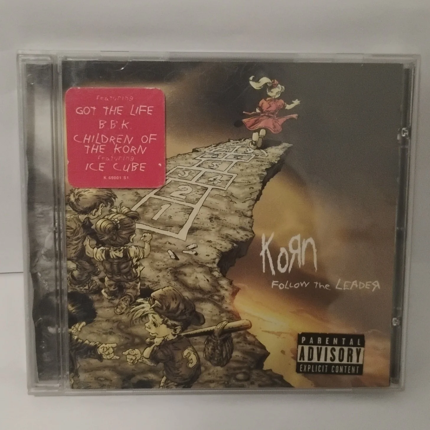 RARE SIGNED BY HEAD Korn Follow The Lead CD Nu Metal Alt Metal Limp Bizkit, изображение 2