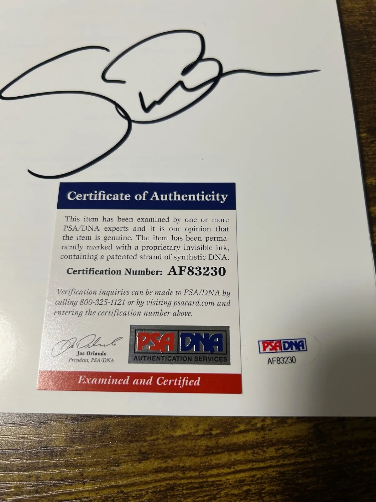 Steven Bauer — Steven Bauer Signed Autograph Scarface Movie Script Screenplay COA, image 3