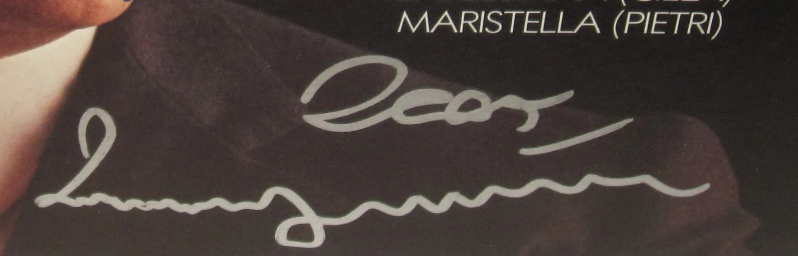 LUCIANO PAVAROTTI SIGNED PRIMO TENORE ALBUM VINYL THREE TENORS AUTOGRAPH JSA COA, image 3