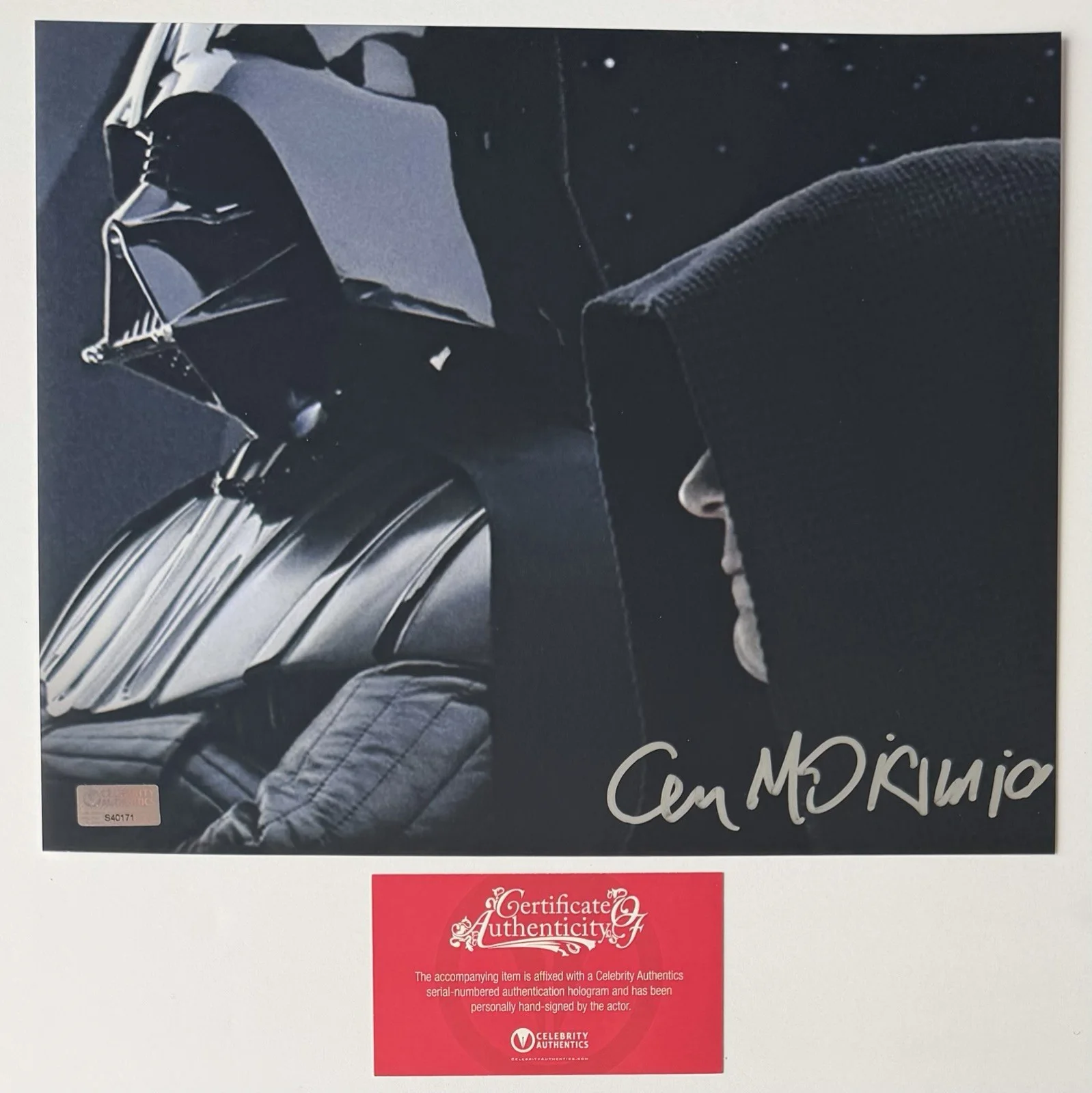 Ian Mcdiarmid — IAN MCDIARMID SIGNED • CELEBRITY AUTHENTICS • STAR WARS PHOTO • EMPEROR VADER