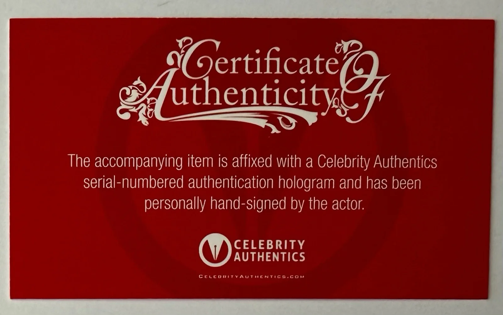 Ian Mcdiarmid — IAN MCDIARMID SIGNED • CELEBRITY AUTHENTICS • STAR WARS PHOTO • EMPEROR VADER, image 4