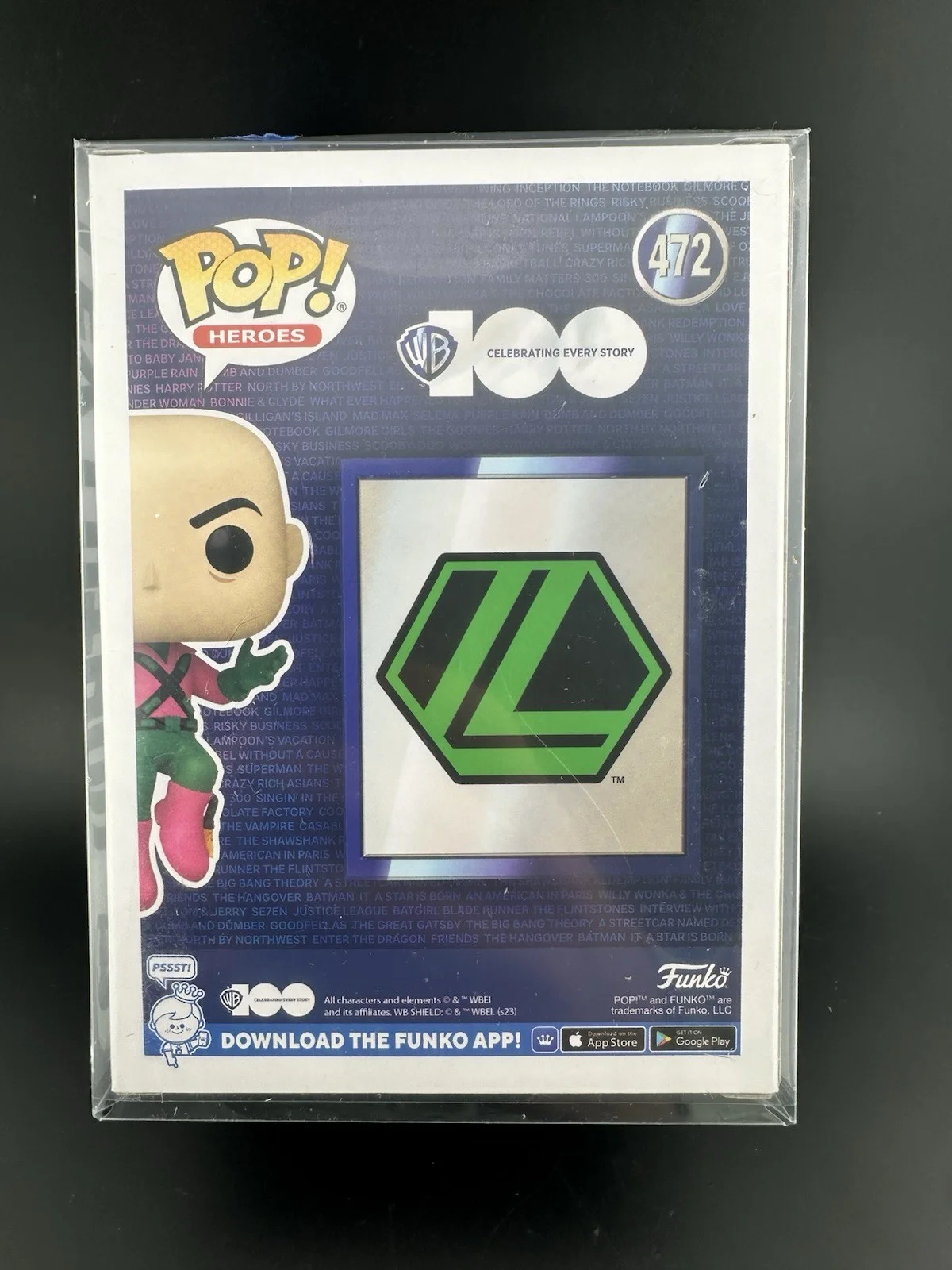 JESSE EISENBERG — JESSE EISENBERG AUTOGRAPHED LEX LUTHOR FUNKO POP HEROES 472 BAS BECKETT COA, изображение 5