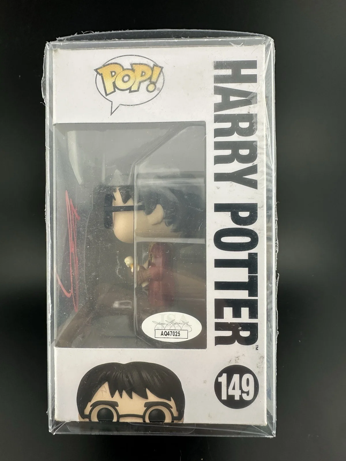 Daniel Radcliffe — Daniel Radcliffe Signed Harry Potter Funko Pop 149 Autographed JSA COA Authentic, image 3