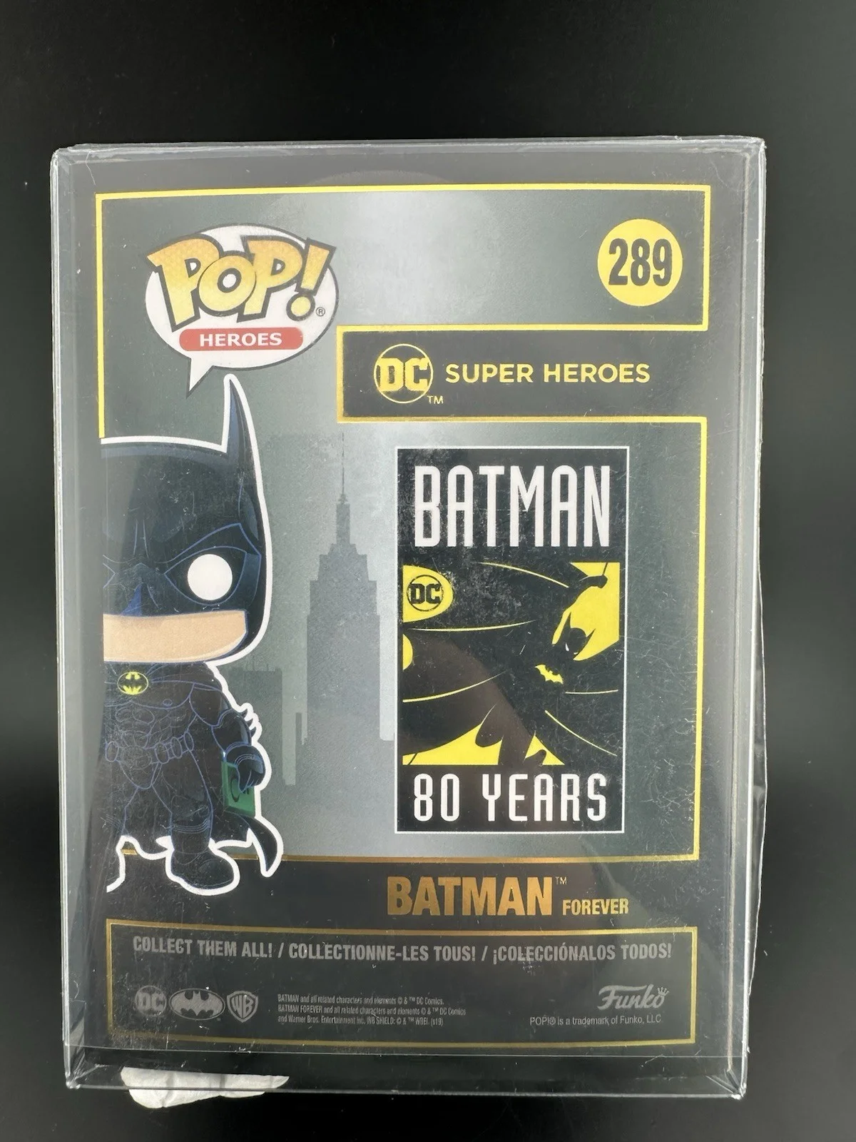 Christian Bale — Christian Bale Signed Batman Funko POP! #289 Autograph Dark Knight PSA DNA, изображение 5