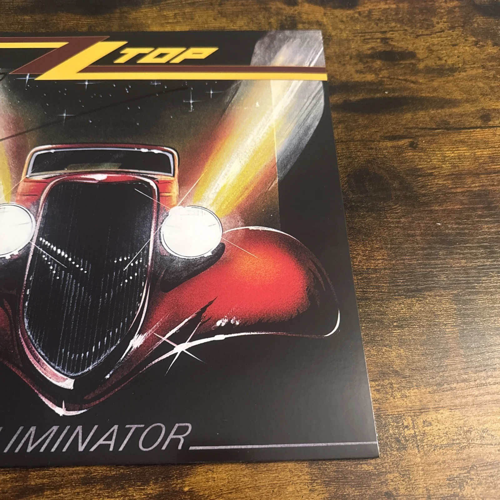 Billy Gibbons Signed Autographed Vinyl LP "Eliminator" ZZ Top Beckett Coa, изображение 5