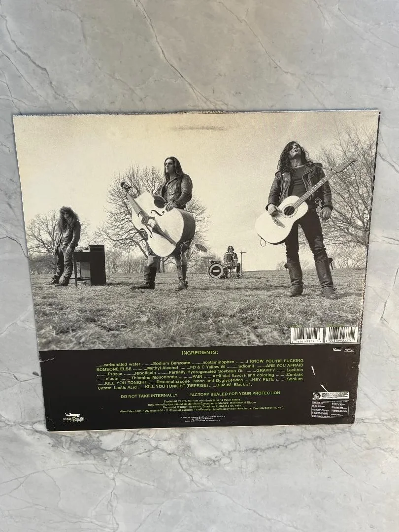 TYPE O NEGATIVE - LP Record - THE ORIGIN OF THE FECES - Autograph Sign - STEELE, image 3
