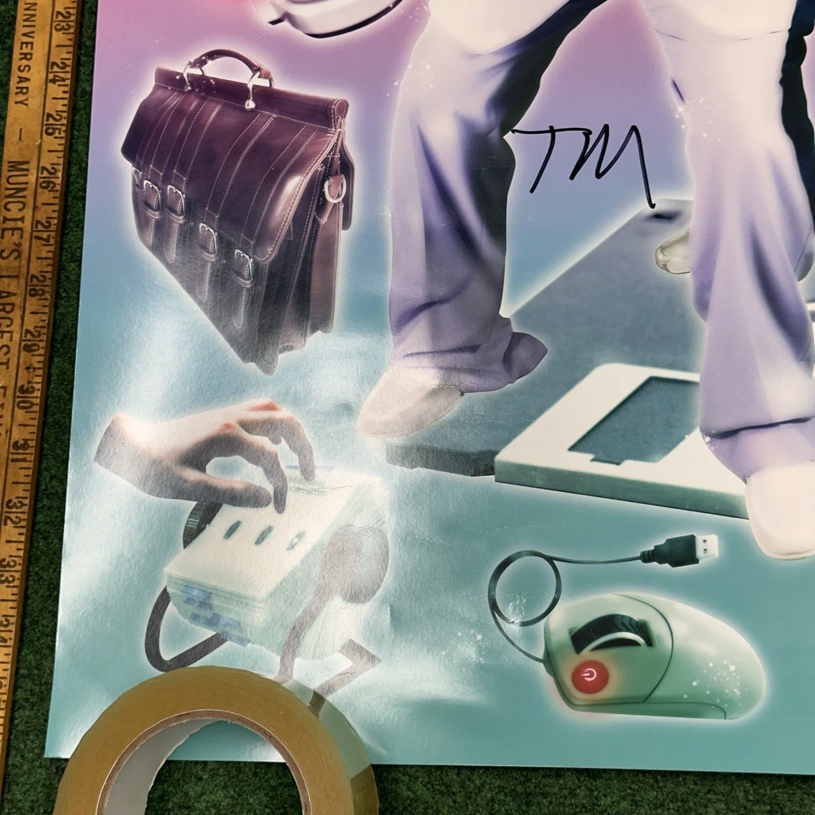 SIGNED Tim & Eric 2020 Mandatory Attendance World Tour VIP Q&A Poster, изображение 4
