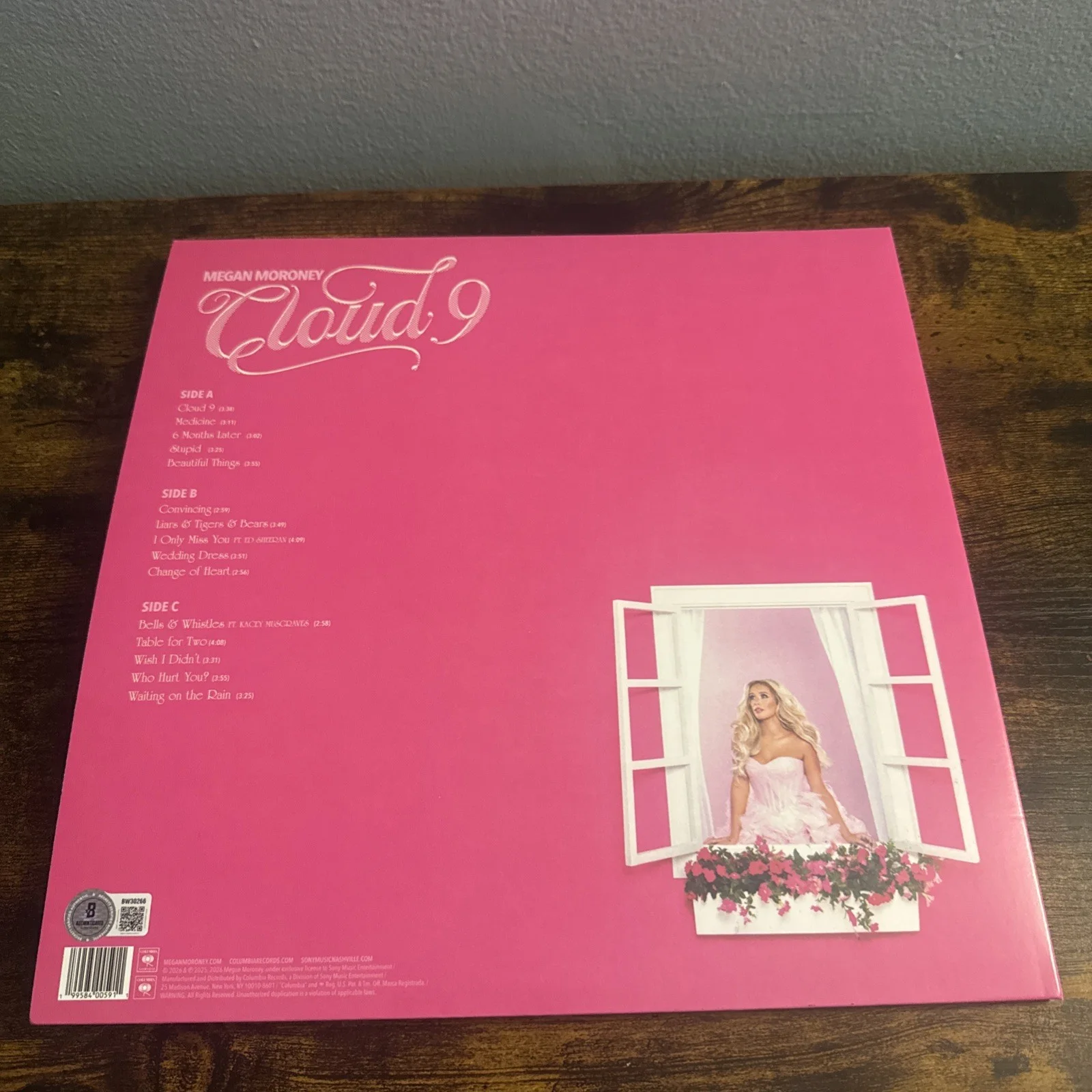 Megan Moroney - Cloud 9: Signed Autographed Vinyl Record Beckett Coa, image 5