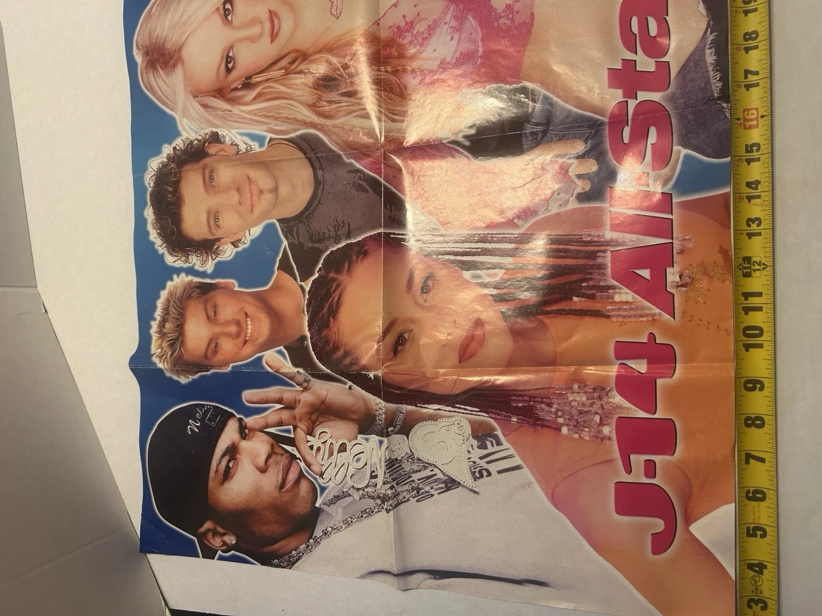 *NSYNC POSTER PRINTED AUTOGRAPHS Britney Spears Justin Timberlake Beyonce !!, image 3