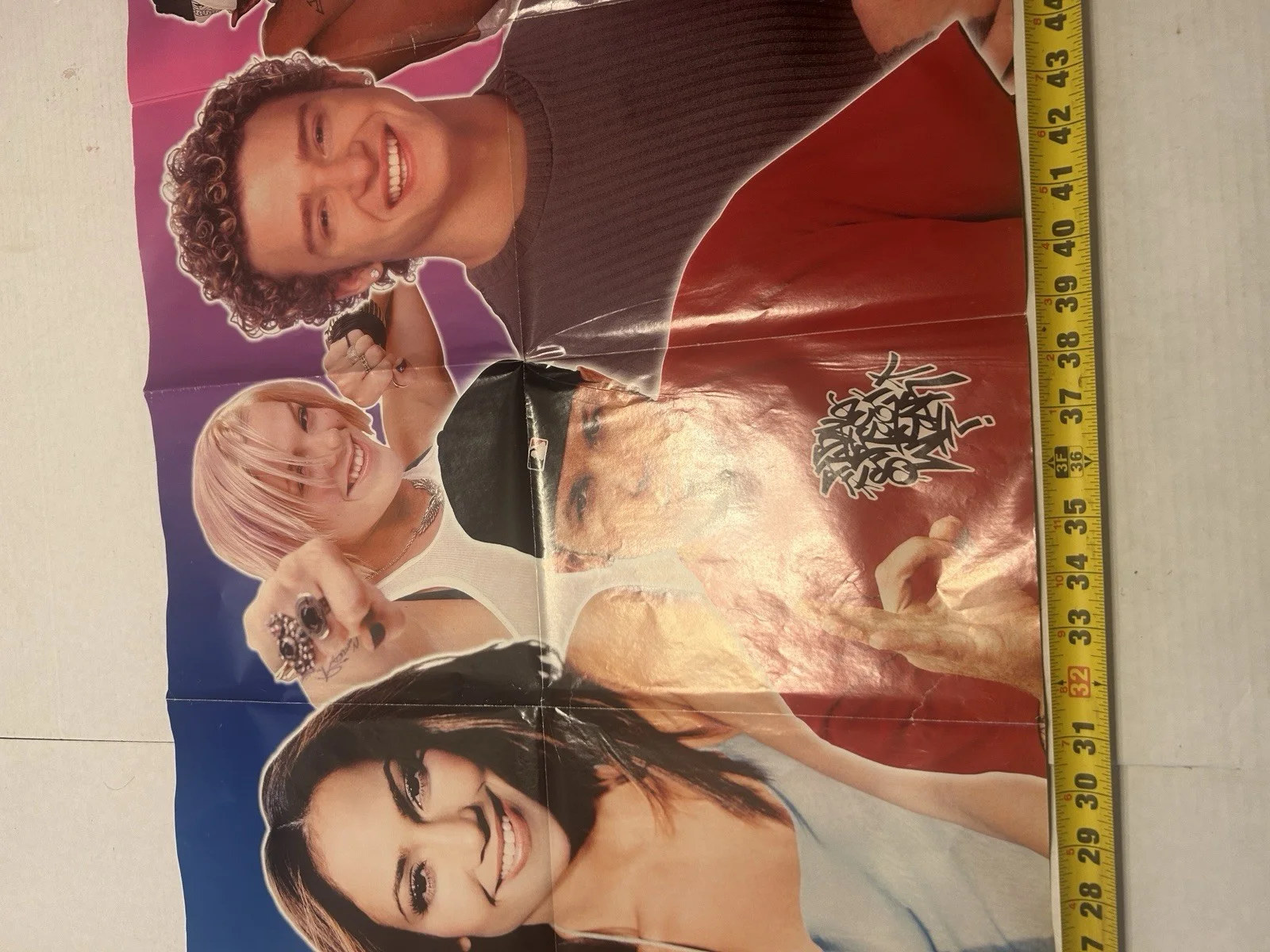 *NSYNC POSTER PRINTED AUTOGRAPHS Britney Spears Justin Timberlake Beyonce !!, image 5