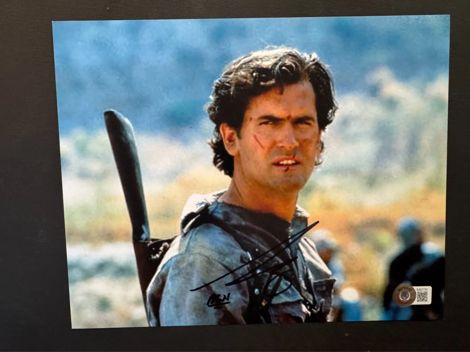Bruce Campbell — Bruce Campbell Rare autographed signed Ash Evil Dead 8x10 photo Beckett BAS coa
