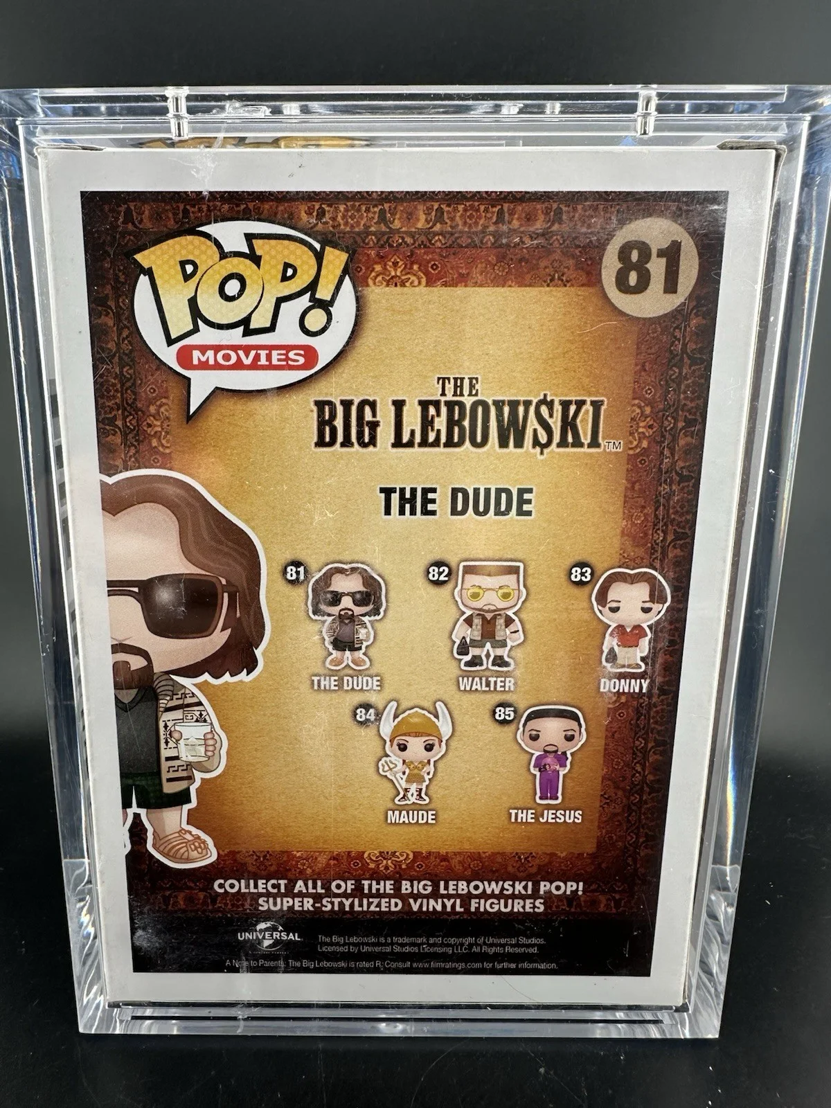 Jeff Bridges Signed Autographed Funko Pop #81 The Dude PSA/DNA Beckett Dual Auth, image 5