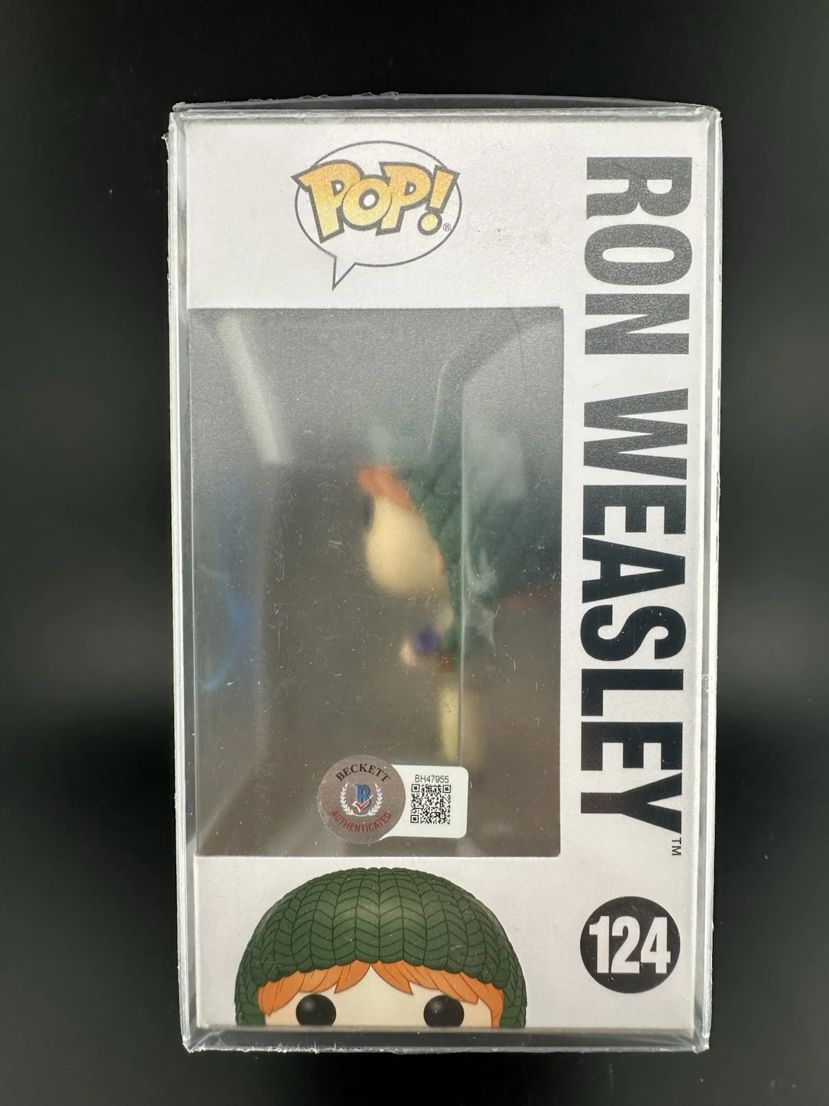 Rupert Grint — RUPERT GRINT SIGNED RON WEASLEY FUNKO HARRY POTTER GRYFFINDOR BECKETT BAS COA, image 3