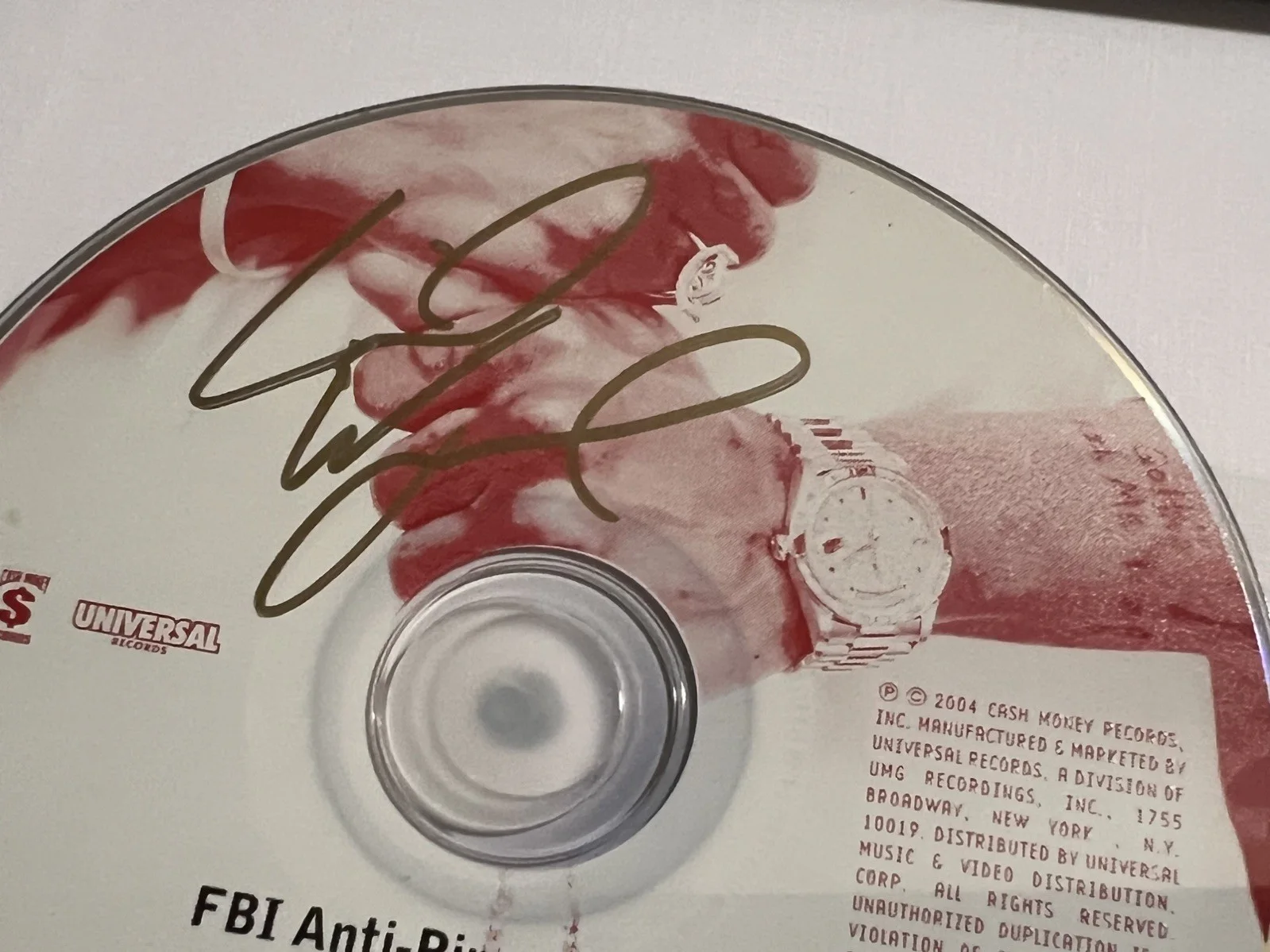 LIL WAYNE "THA CARTER” SIGNED FRAMED AUTOGRAPHED CD COVER *EXACT PROOF w/ COA, image 5