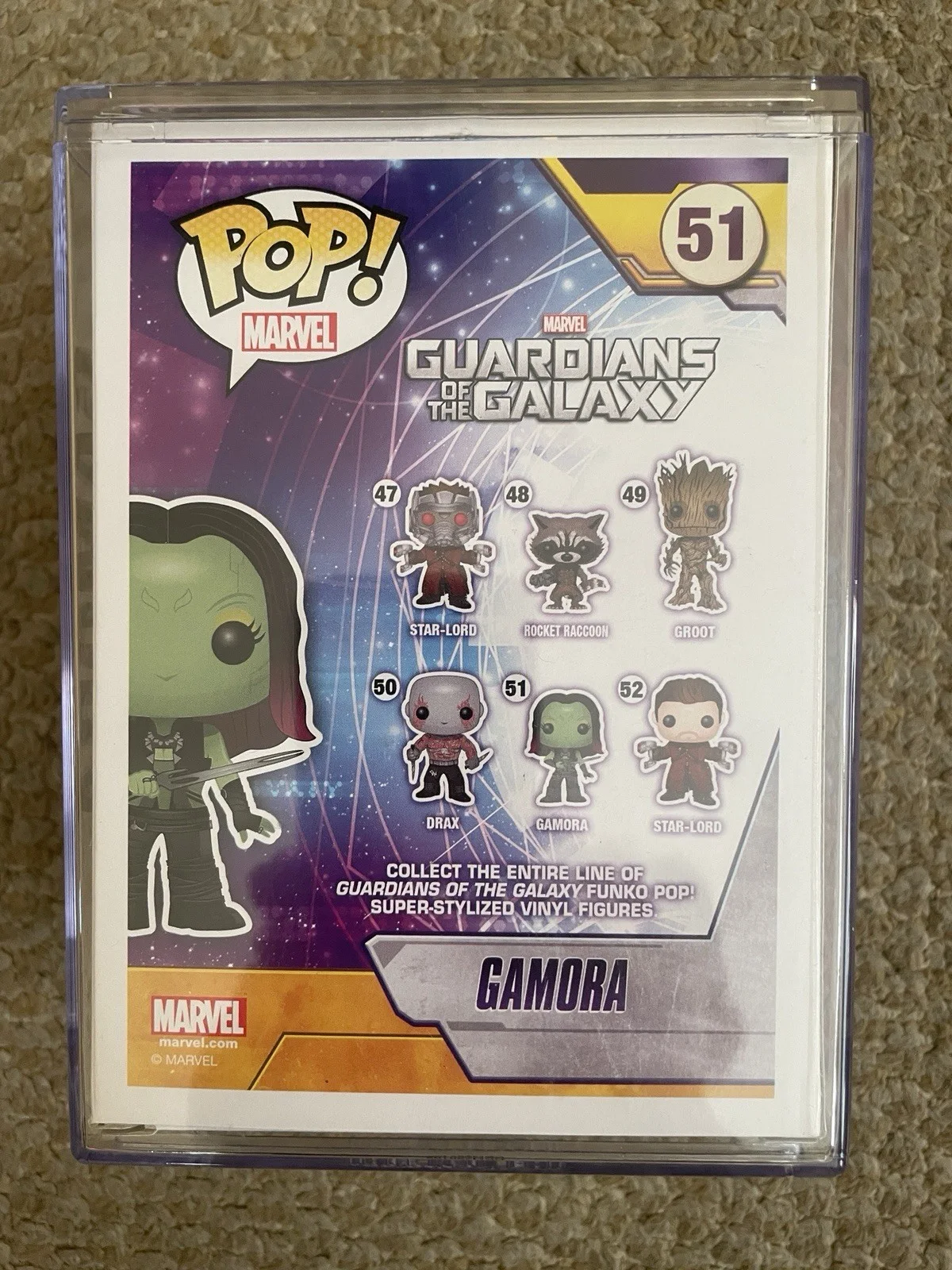 Zoe Saldana — Fanatics Zoe Saldana Guardians of the Galaxy Autographed Gamora #51 Funko Pop!, изображение 4