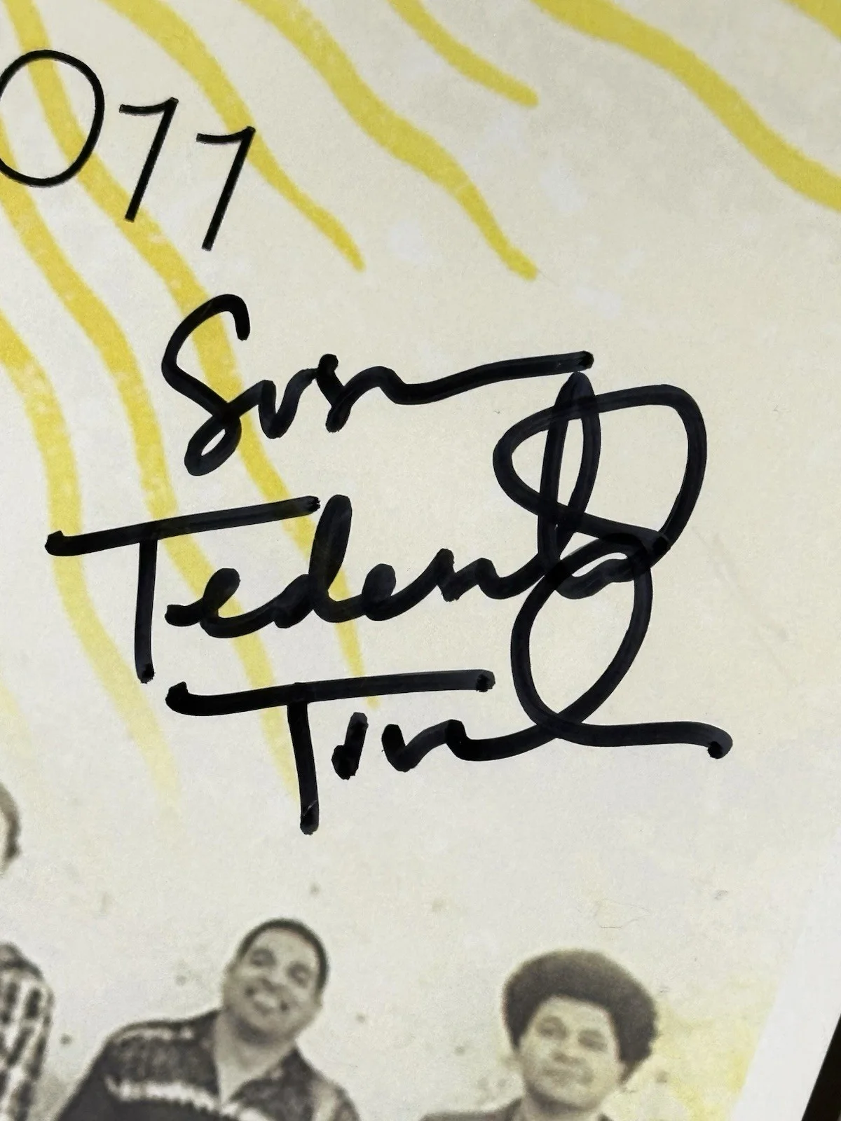 Tedeschi Trucks Band Signed Original Gig Poster Derek Susan Royal Oak MI JSA COA, изображение 4