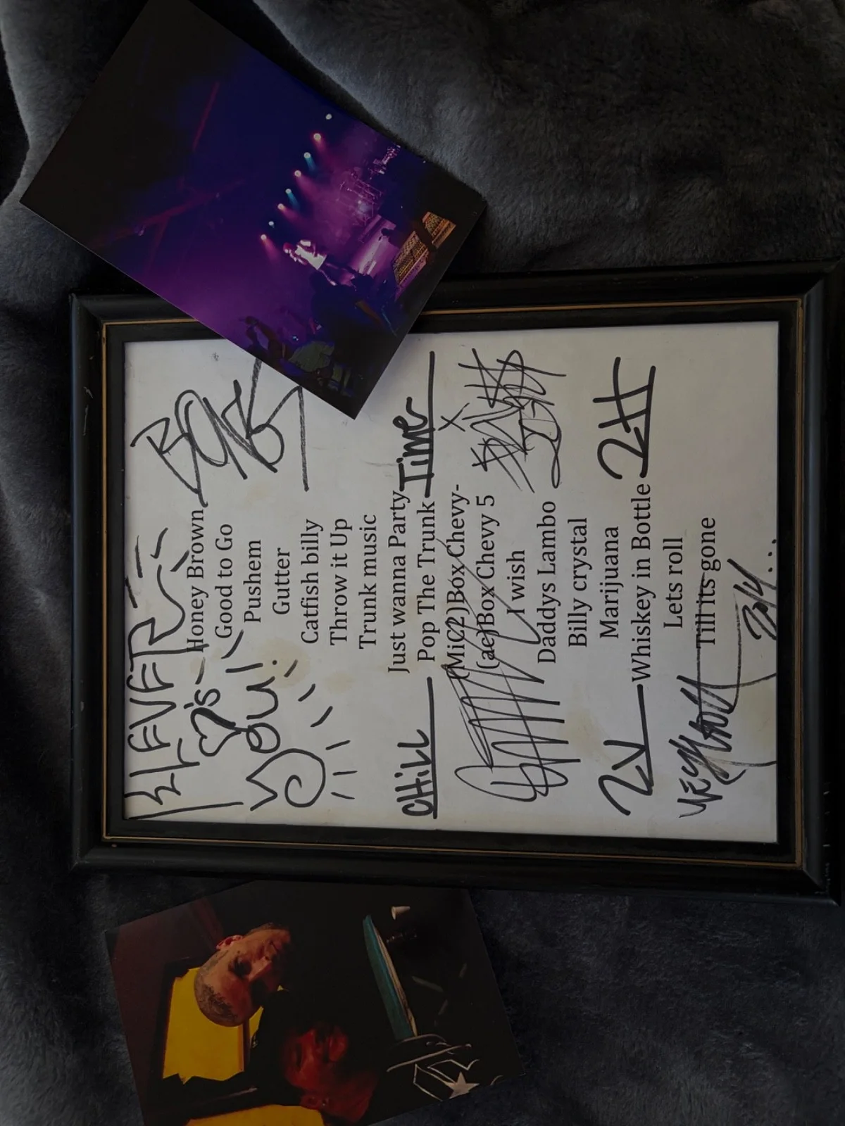 TRAVIS BARKER SIGNED & USED DRUMSTICKS (2014), image 3