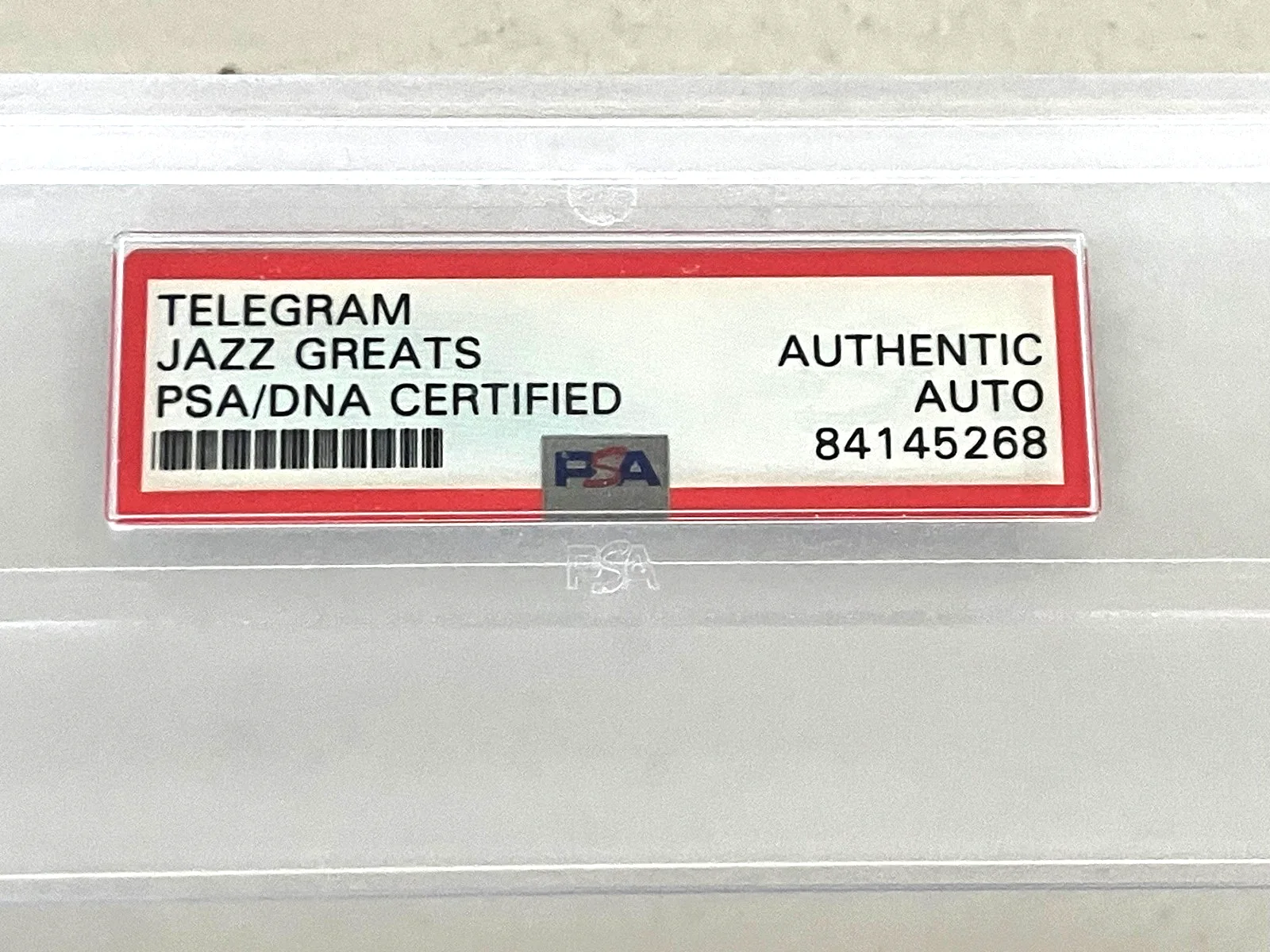 Louis Armstrong and All-Stars Band Signed Telegram Autographed PSA Authenticated, image 2