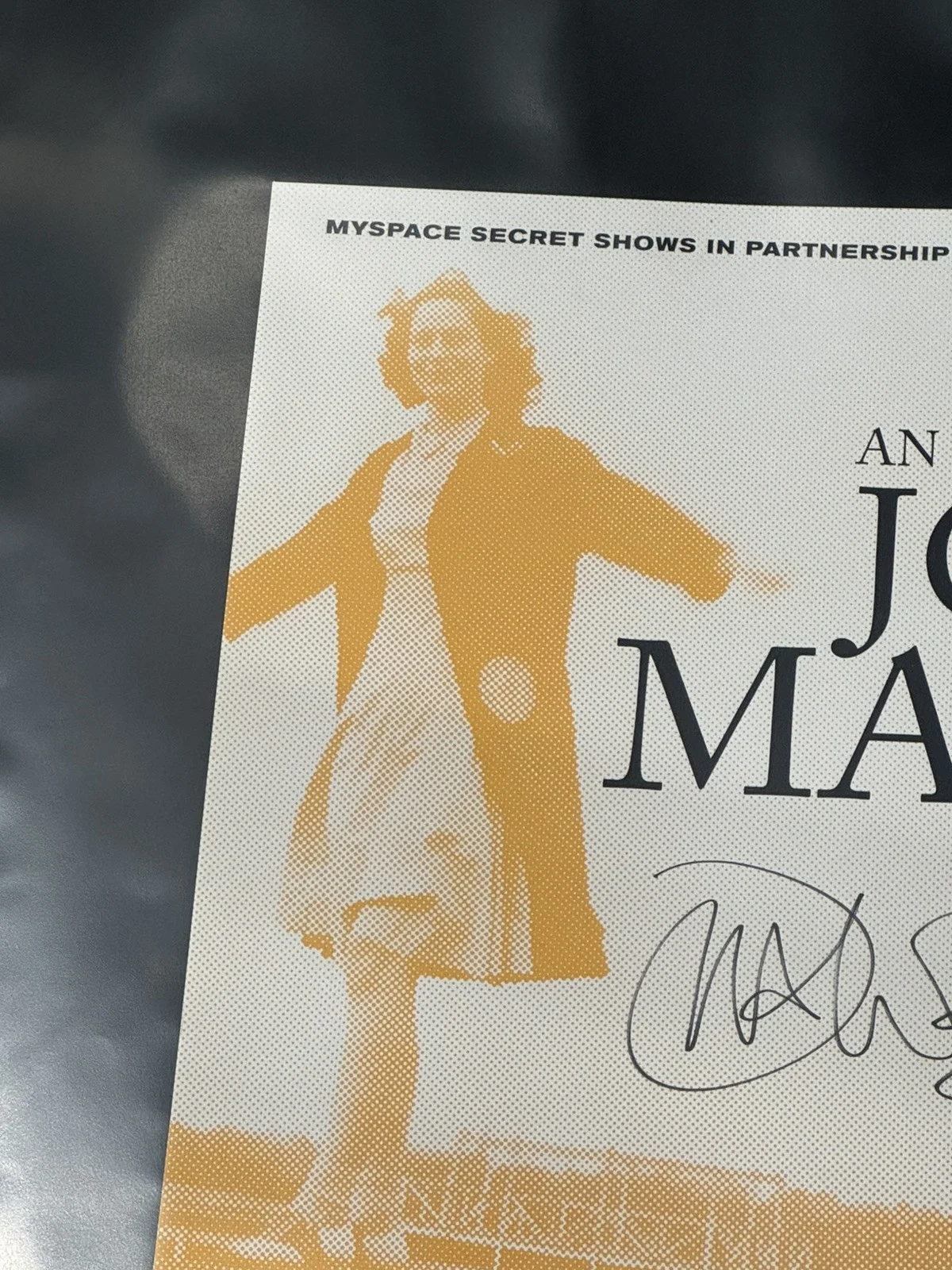 John Mayer — AN EVENING WITH JOHN MAYER SIGNED NYC 18X24 CONCERT TOUR POSTER PSA COA HUGE SIG, изображение 5