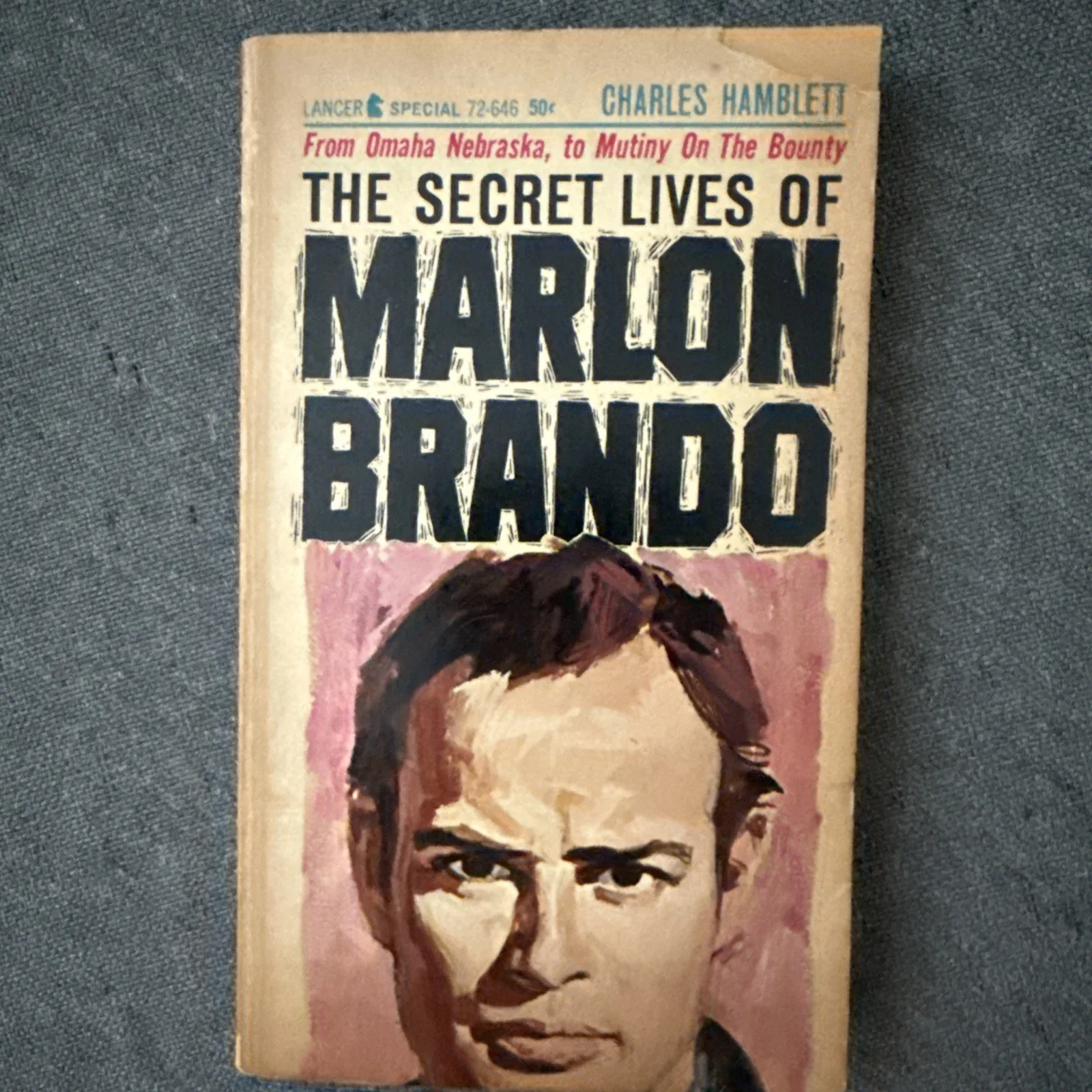 Secret Lives Of Marlon Brando And 8x10 Headshot 1962 Classic Hollywood, изображение 2