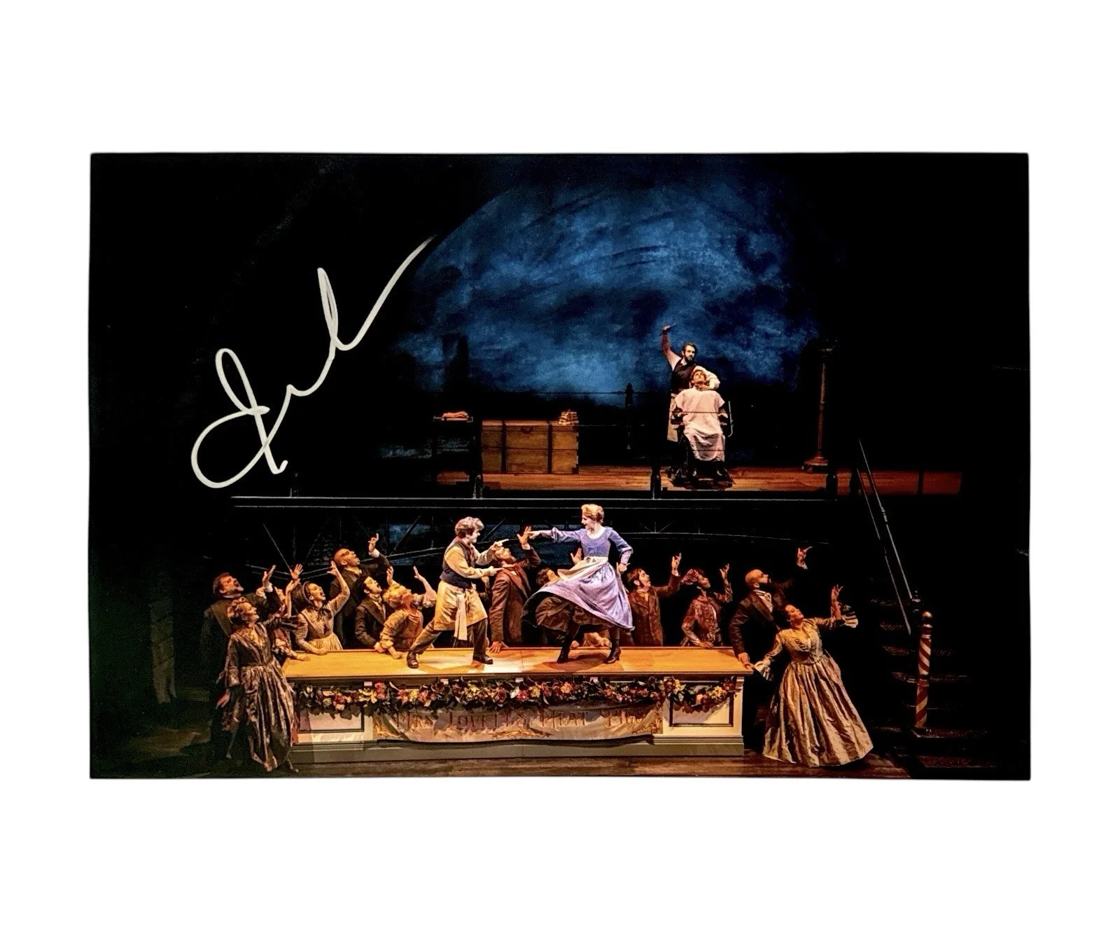 Annaleigh Ashford — ANNALEIGH ASHFORD 12X18 SIGNED PHOTO WITH TOP LOADER SWEENEY TODD VERY RARE