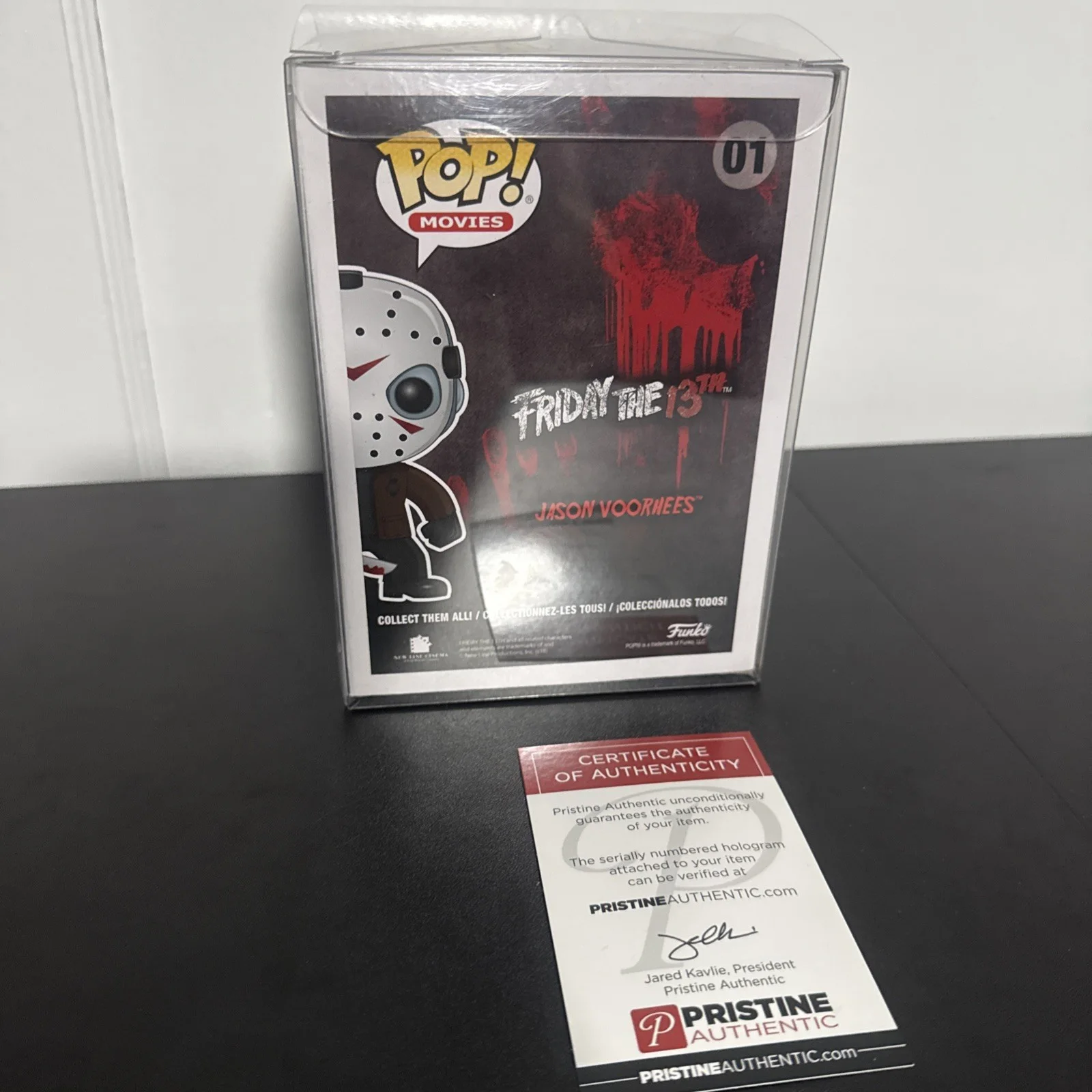 Ari Lehman signed Jason Voorhees Funko Friday the 13th, изображение 2