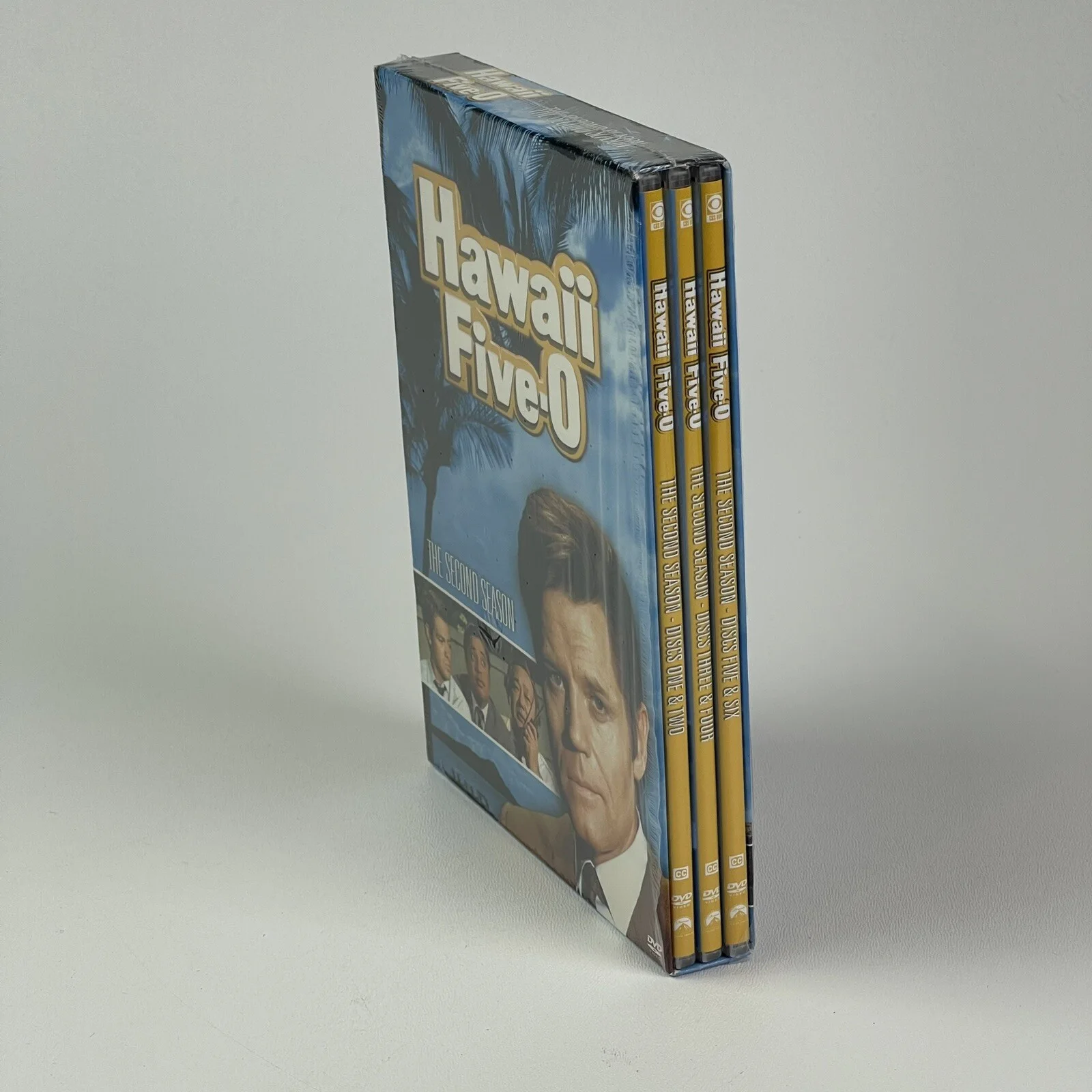 Hawaii Five O Season 2 Jack Lord James MacArthur 6 Disk Collection Danno, image 4