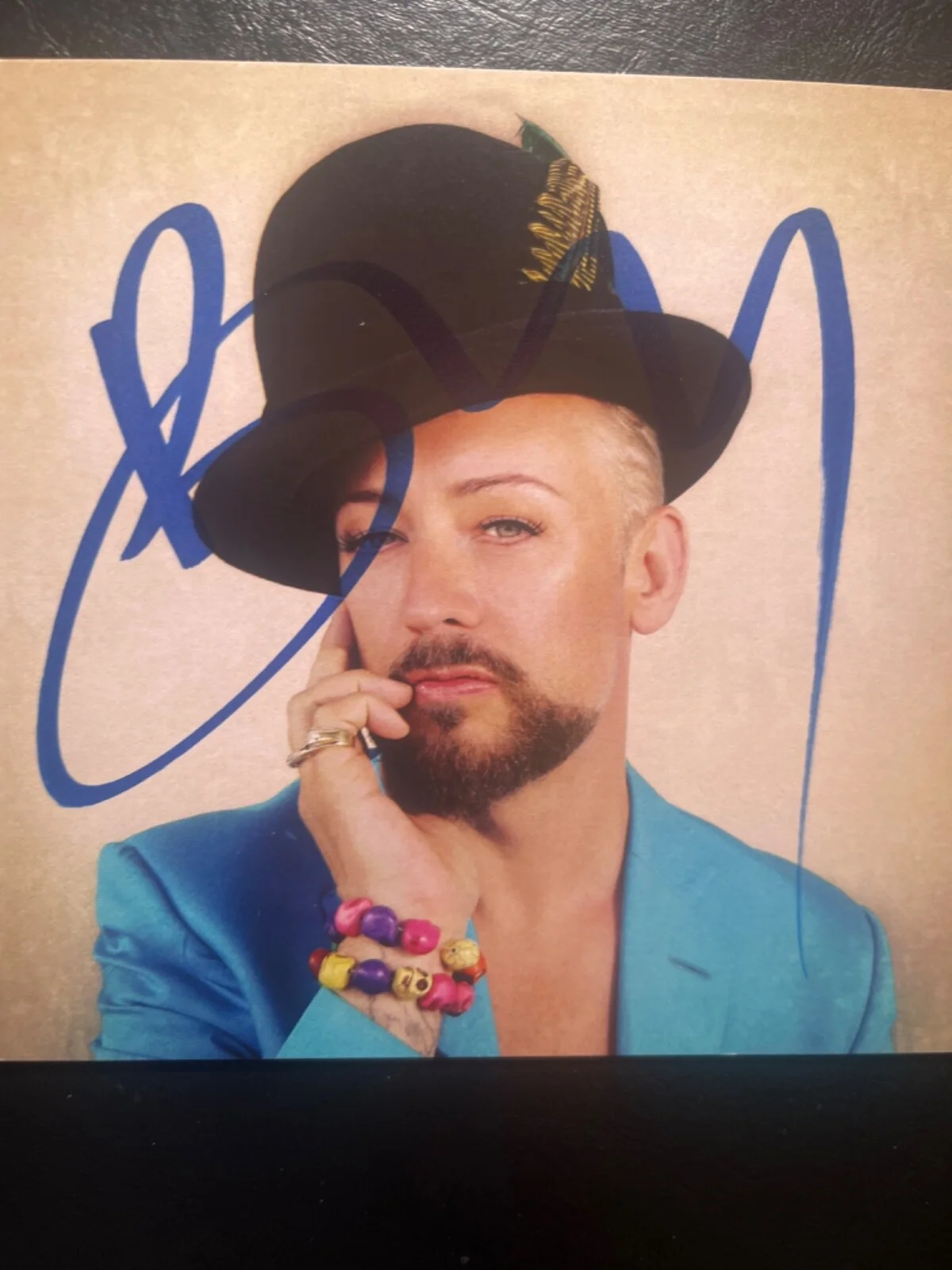 Boy George Signed Autographed“ This Is What I Do” Culture Club CD INSERT COA, image 2