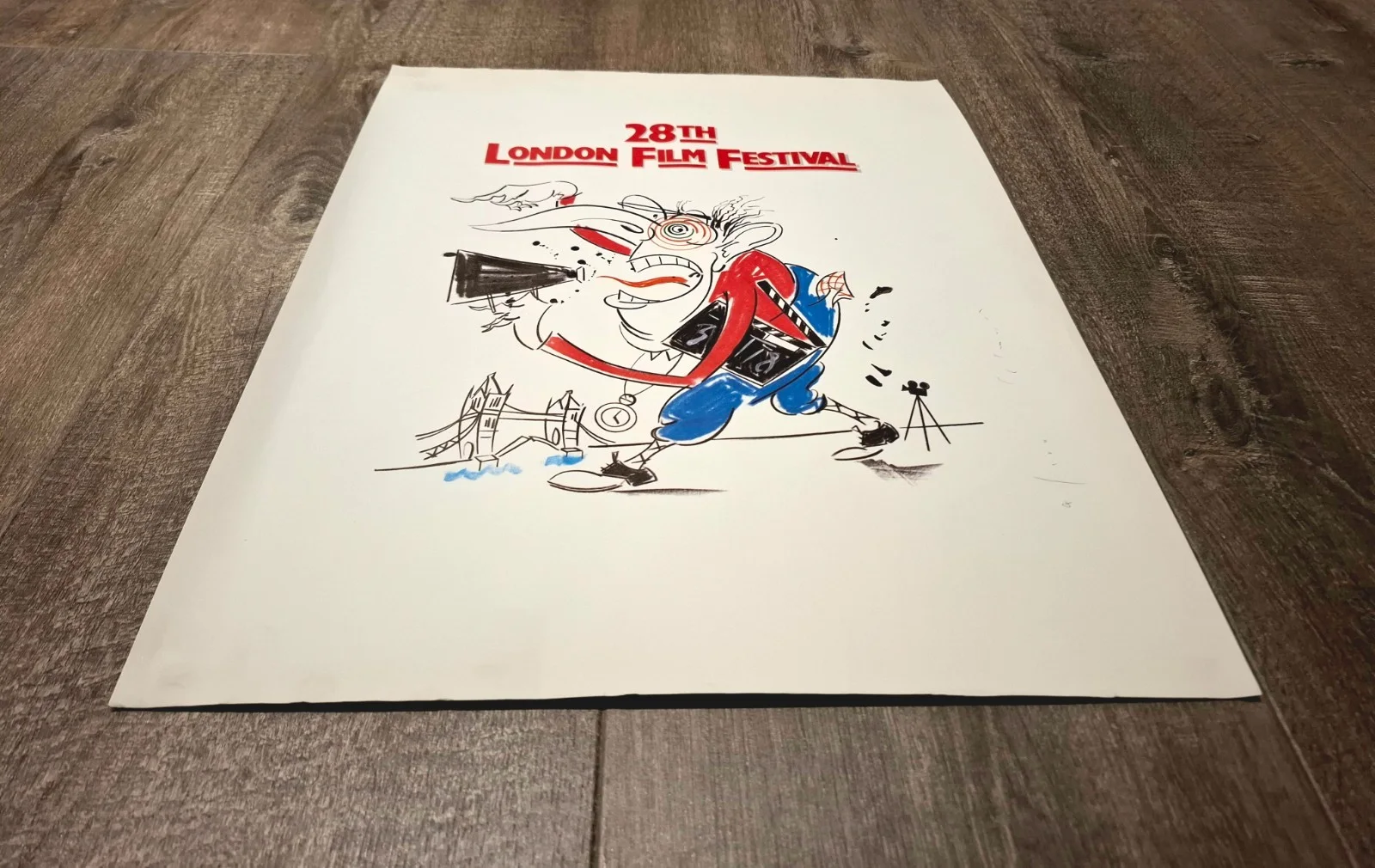 28th London Film Festival Limited Edition Poster 4/100 – Vintage Promo Print, изображение 2