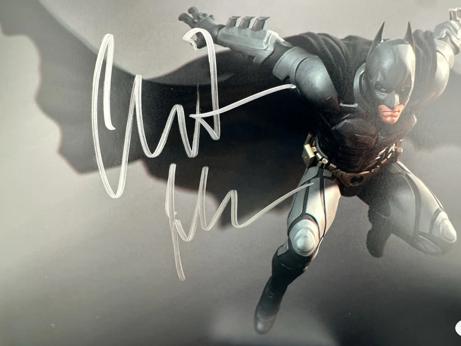 Christian Bale — Christian Bale Signed Batman Dark Knight 8x10 Photo Becket BAS COA Autograph, image 2