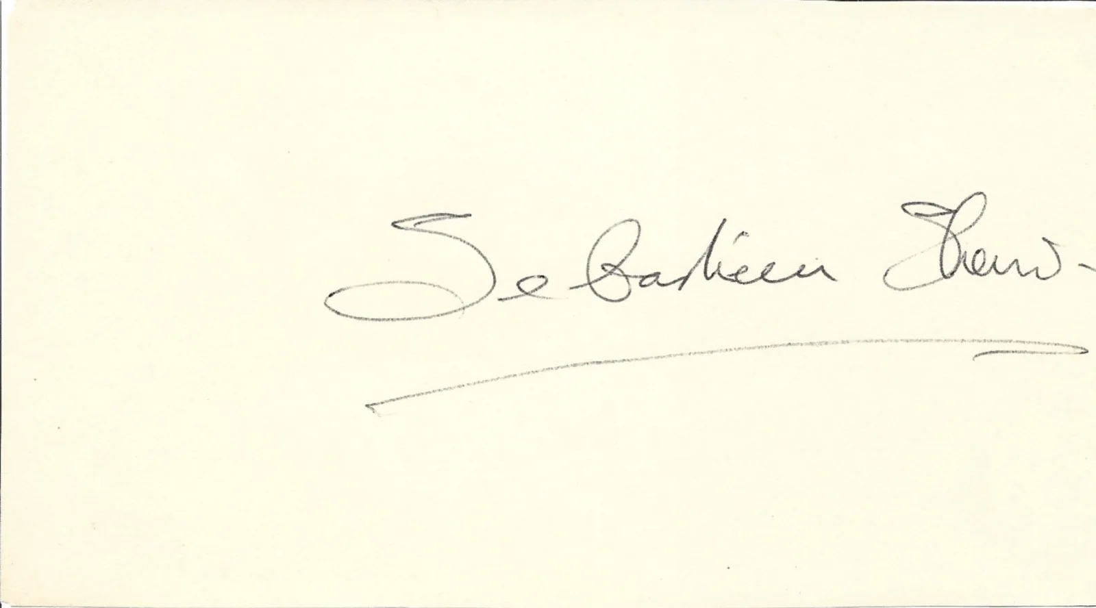 Sebastian Shaw — VERY RARE Star Wars Sebastian Shaw Signed in Black Pen Album Page Autograph