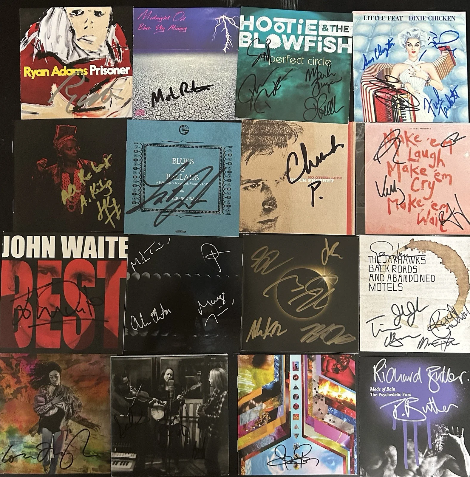 150 Signed CD Booklets Elton John Sheeran Billy Idol Hootie Dua Lipa Musgraves, изображение 2