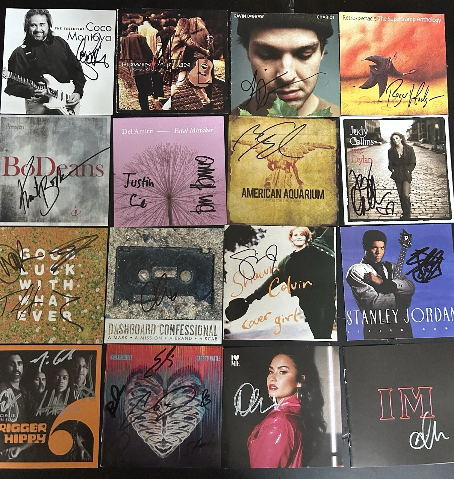 150 Signed CD Booklets Elton John Sheeran Billy Idol Hootie Dua Lipa Musgraves, изображение 3