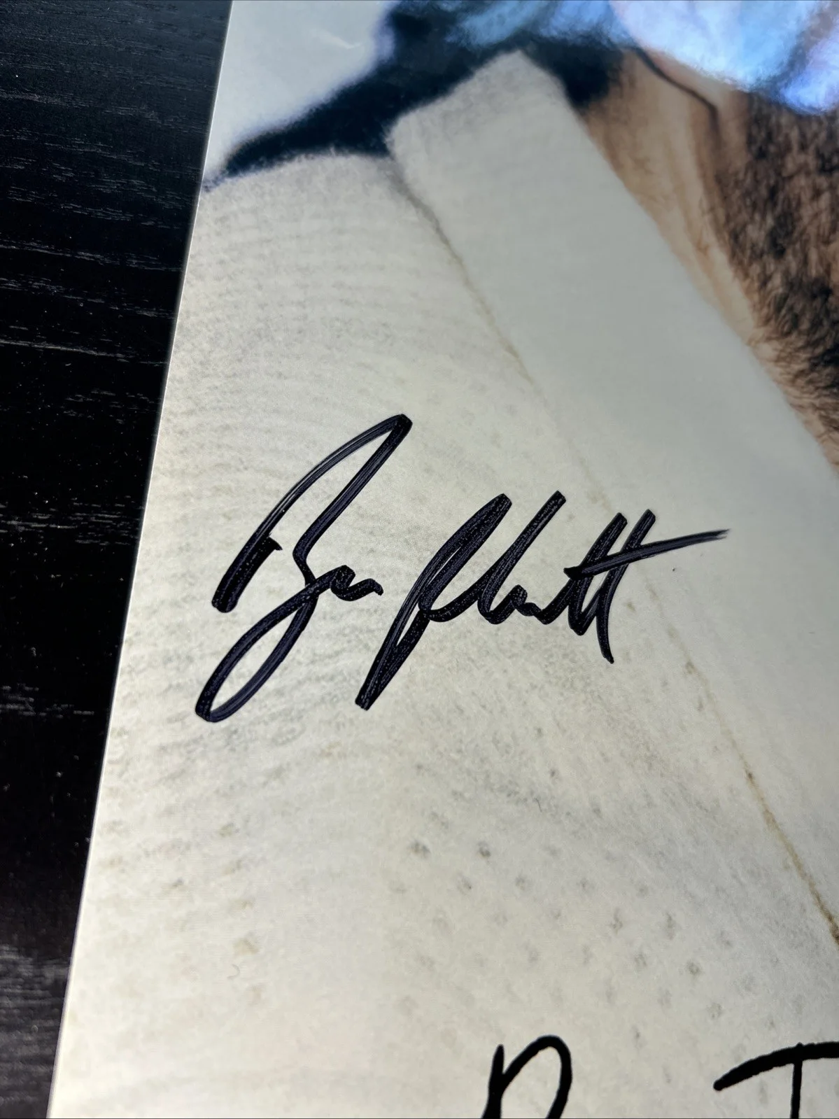 Signed BEN PLATT Poster 11x17 Sing to me Instead tour VIP Autographed 2019 RARE, image 3