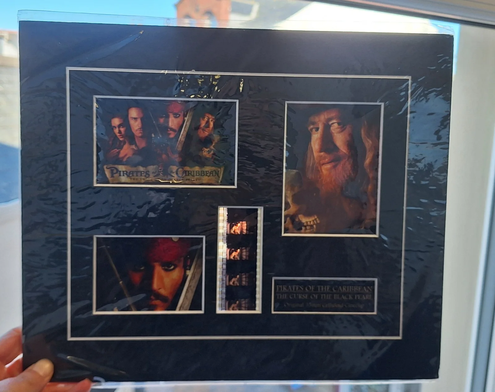 pirates of the caribbean Curse of the Black Pearl mounted film cell, изображение 2